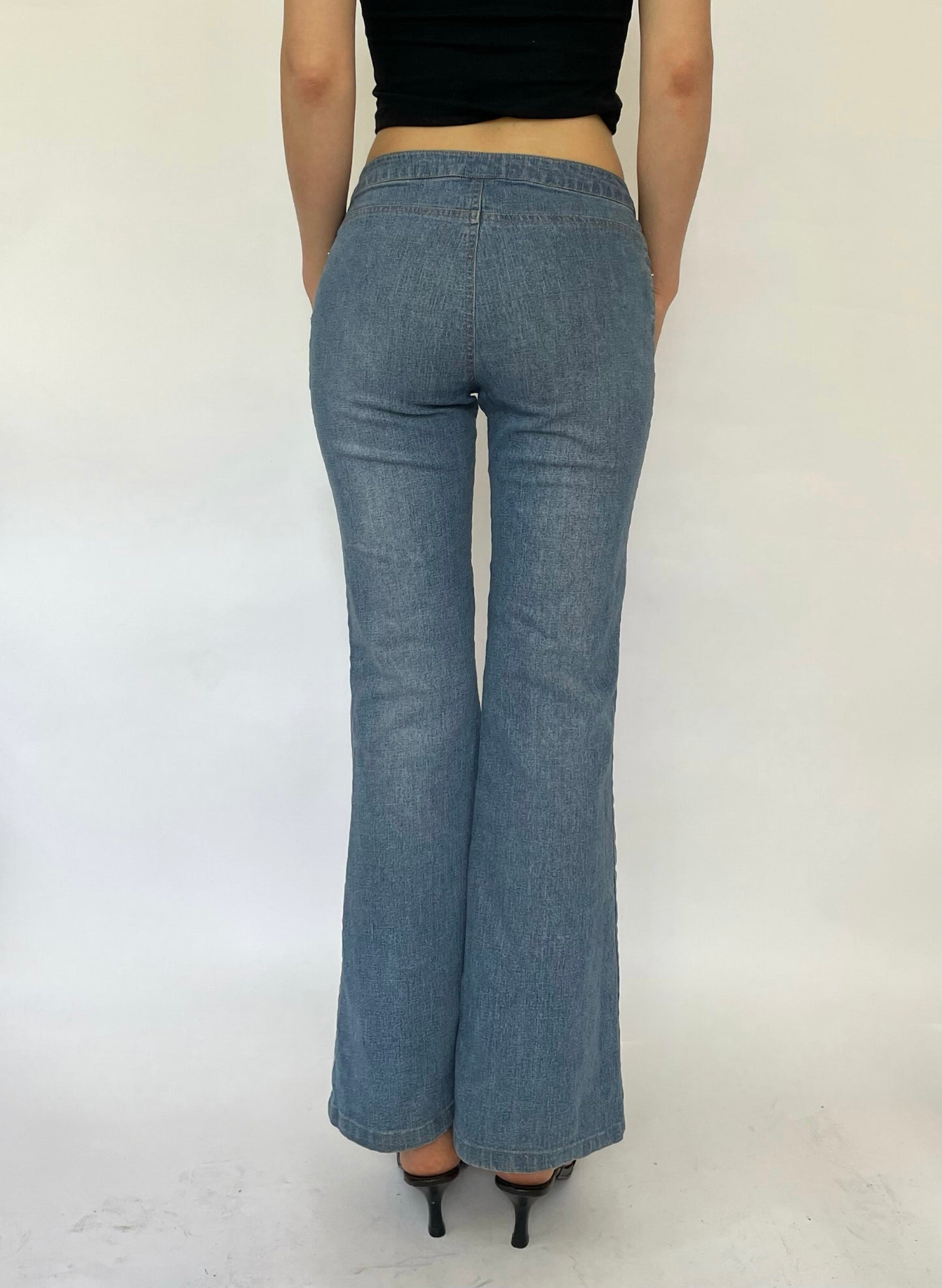 Y2K iconic low rise flaired pants by NITRO STRETCH