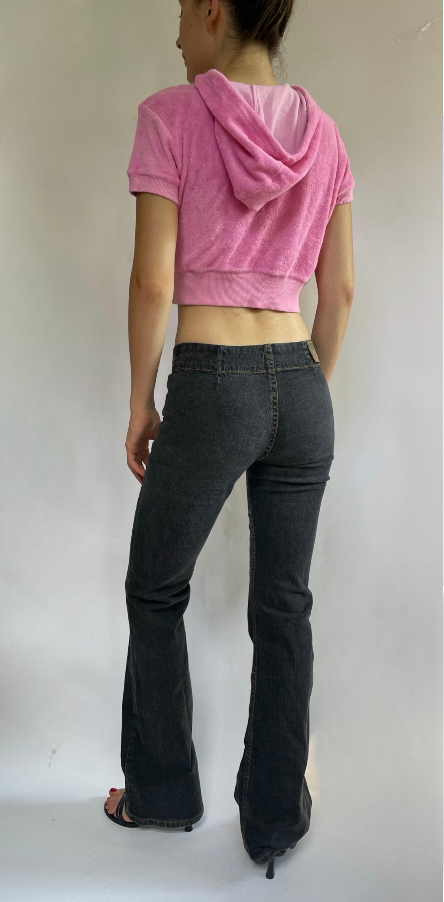 Y2K PLAYBOY pink zip up