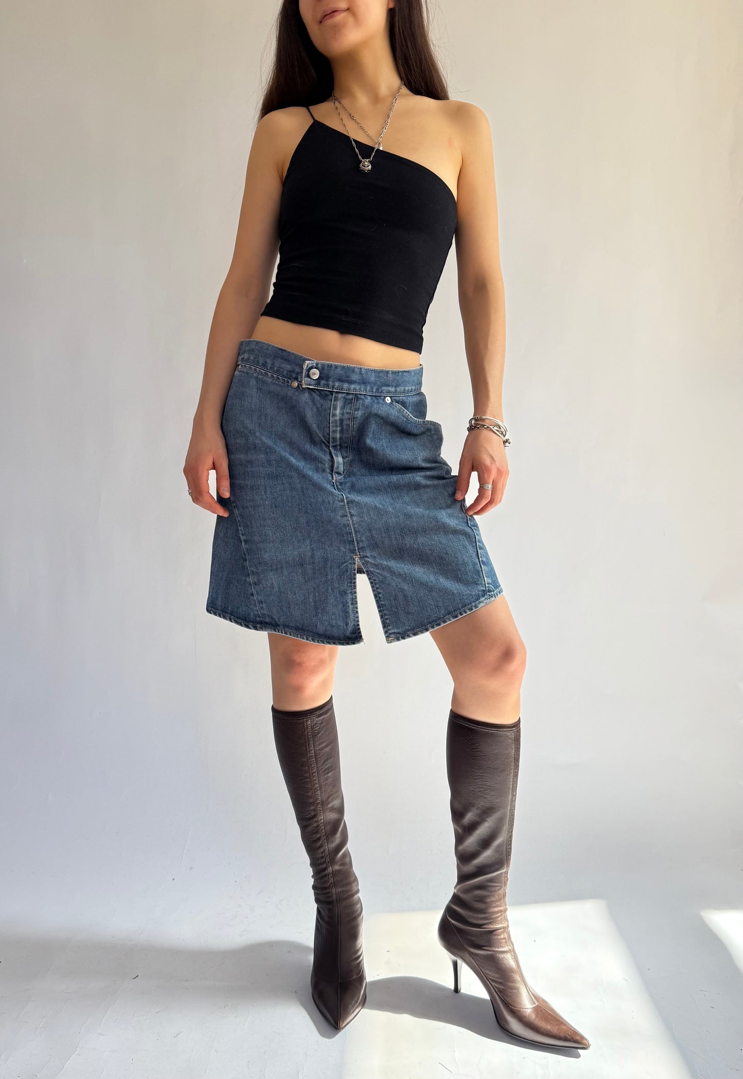 LEVI’s 2010s denim skirt engineering jeans collection