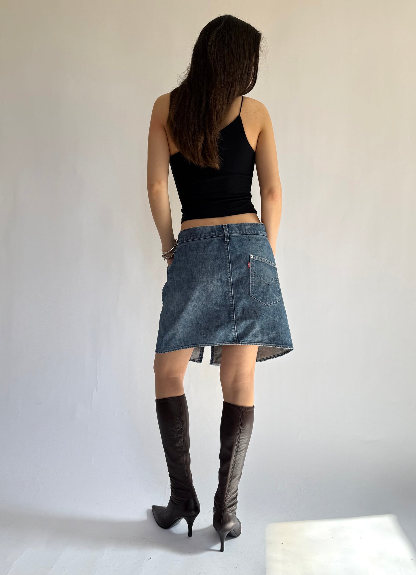 LEVI’s 2010s denim skirt engineering jeans collection