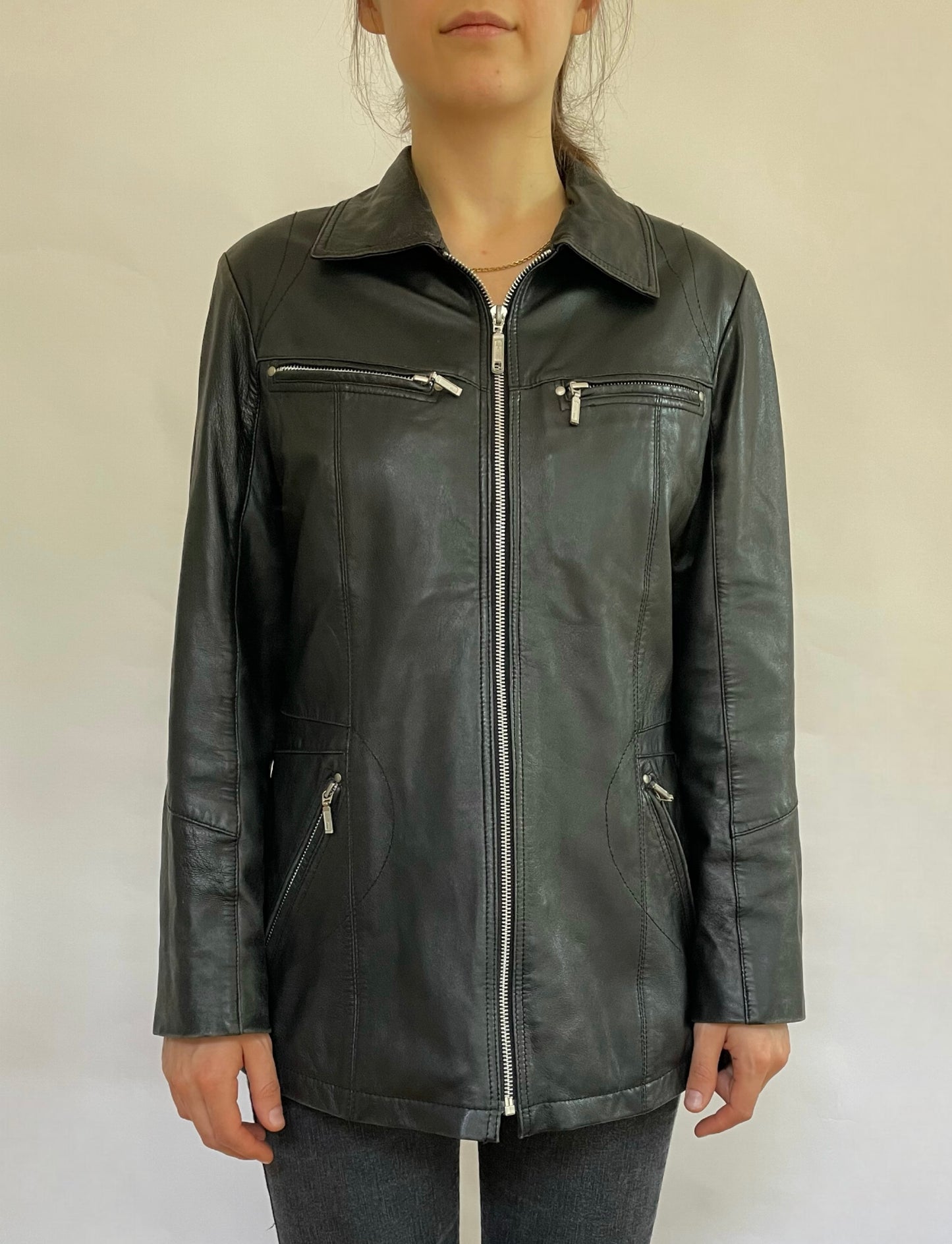 Vintage leather jacket by Florence
