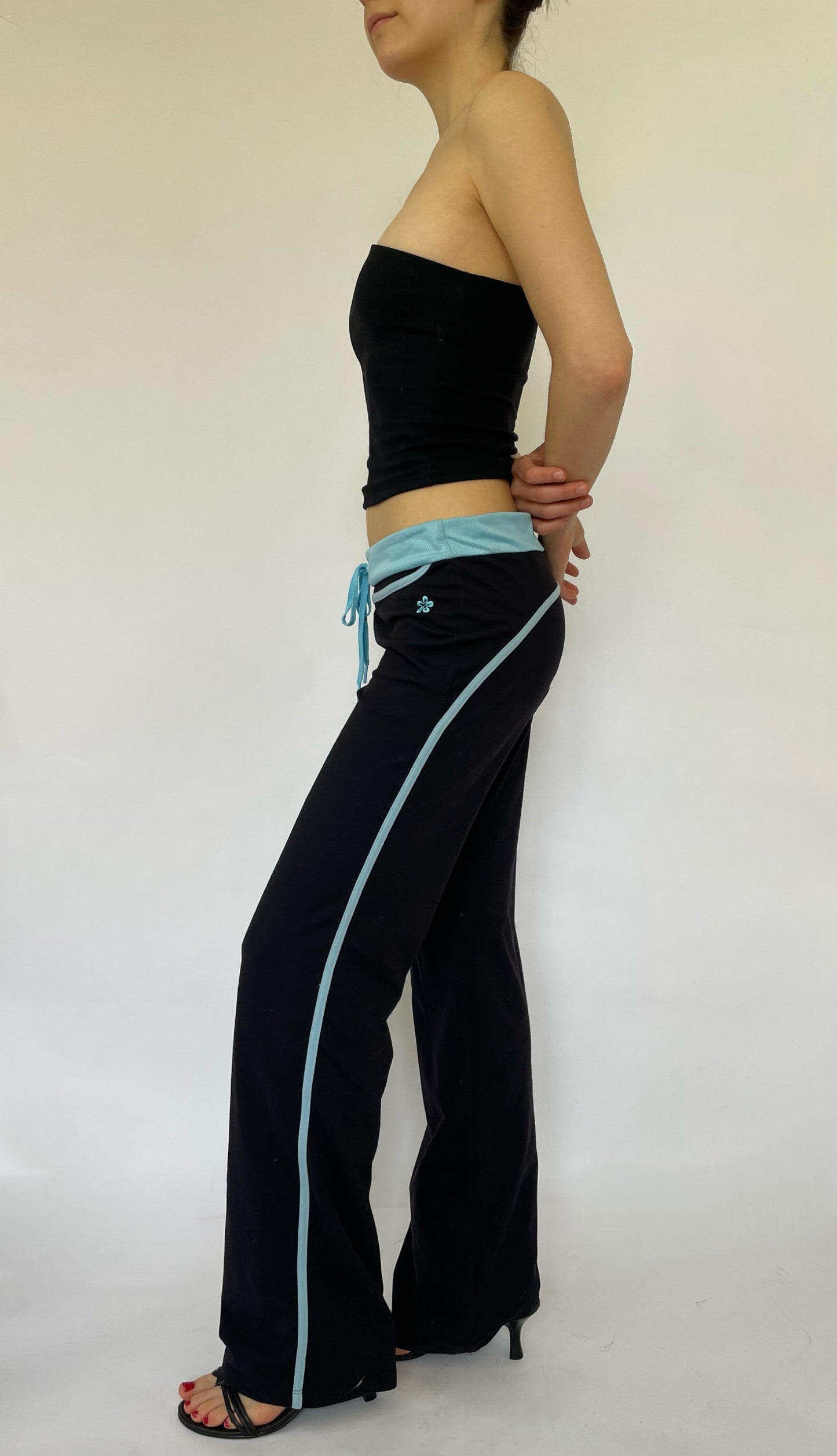 Y2K flared yoga pants