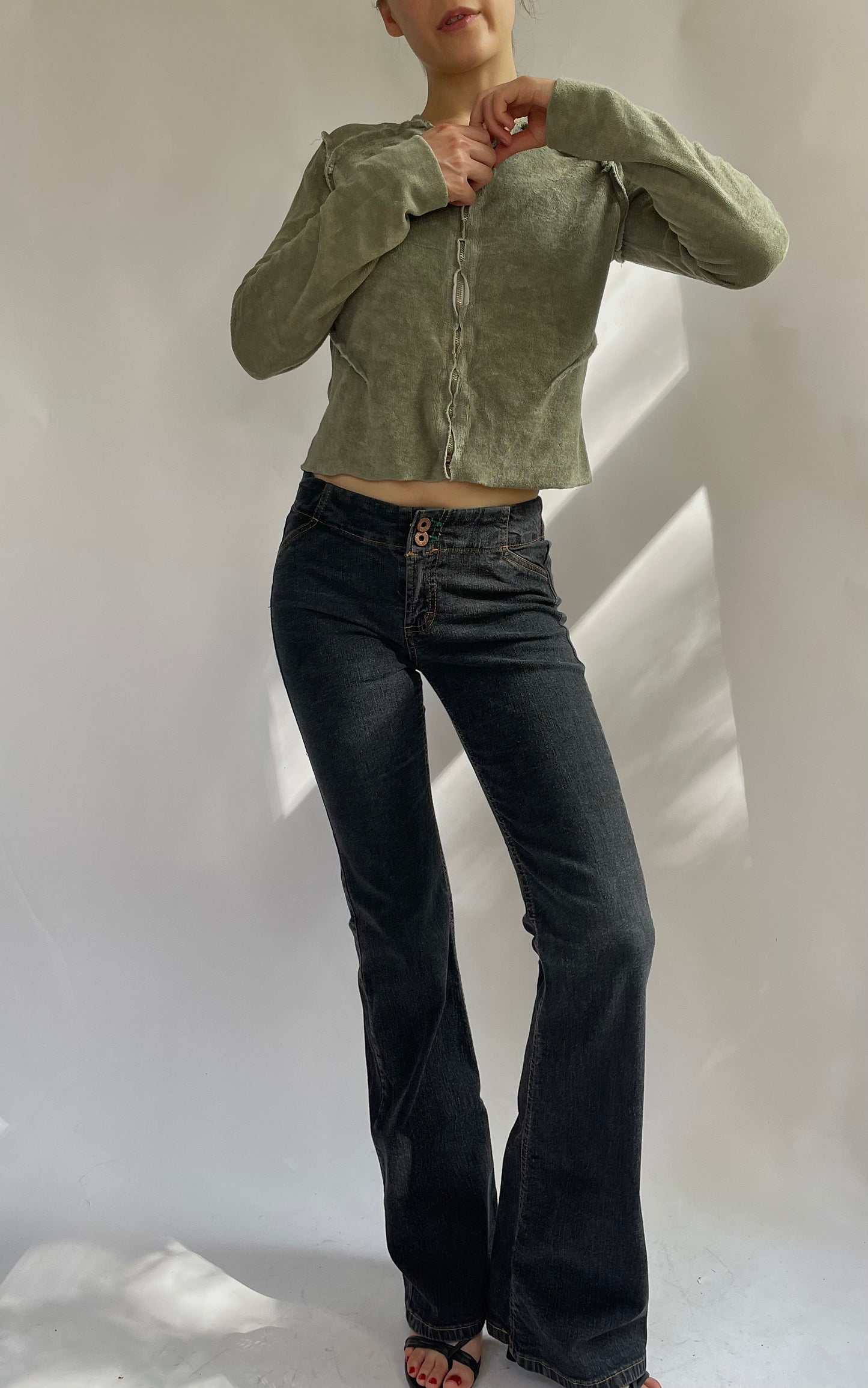 Y2K zip up by BEBE