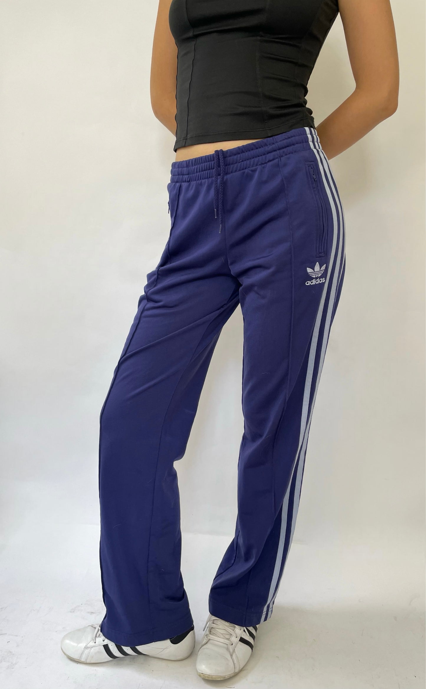 ADIDAS navy track pants