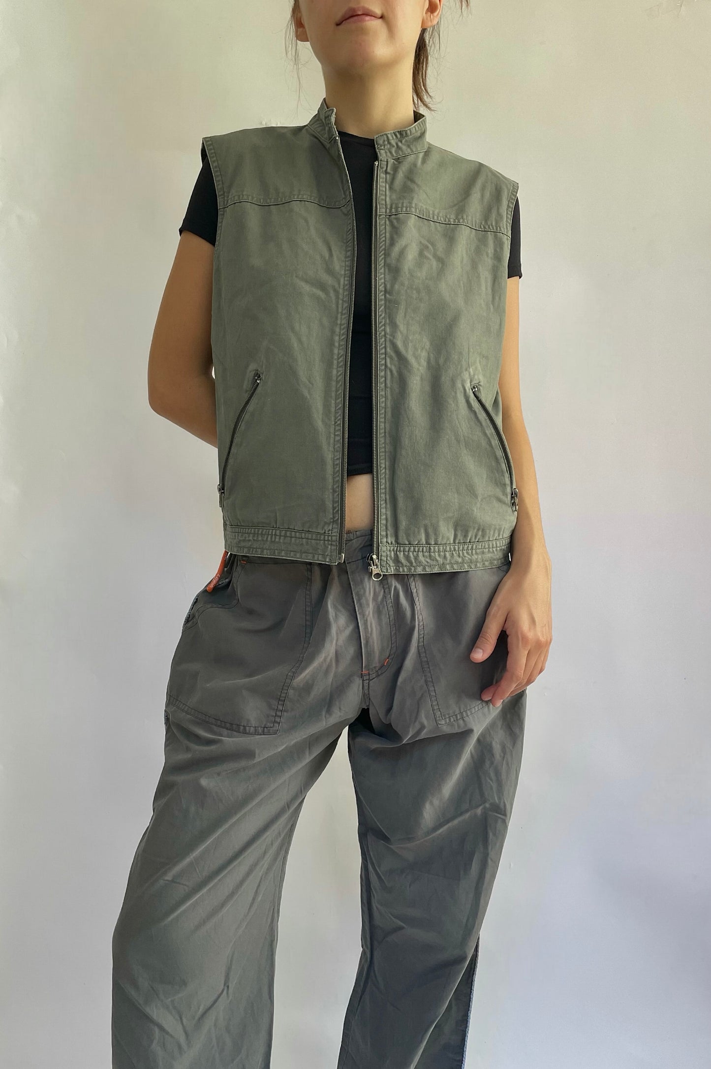 Vintage cargo vest