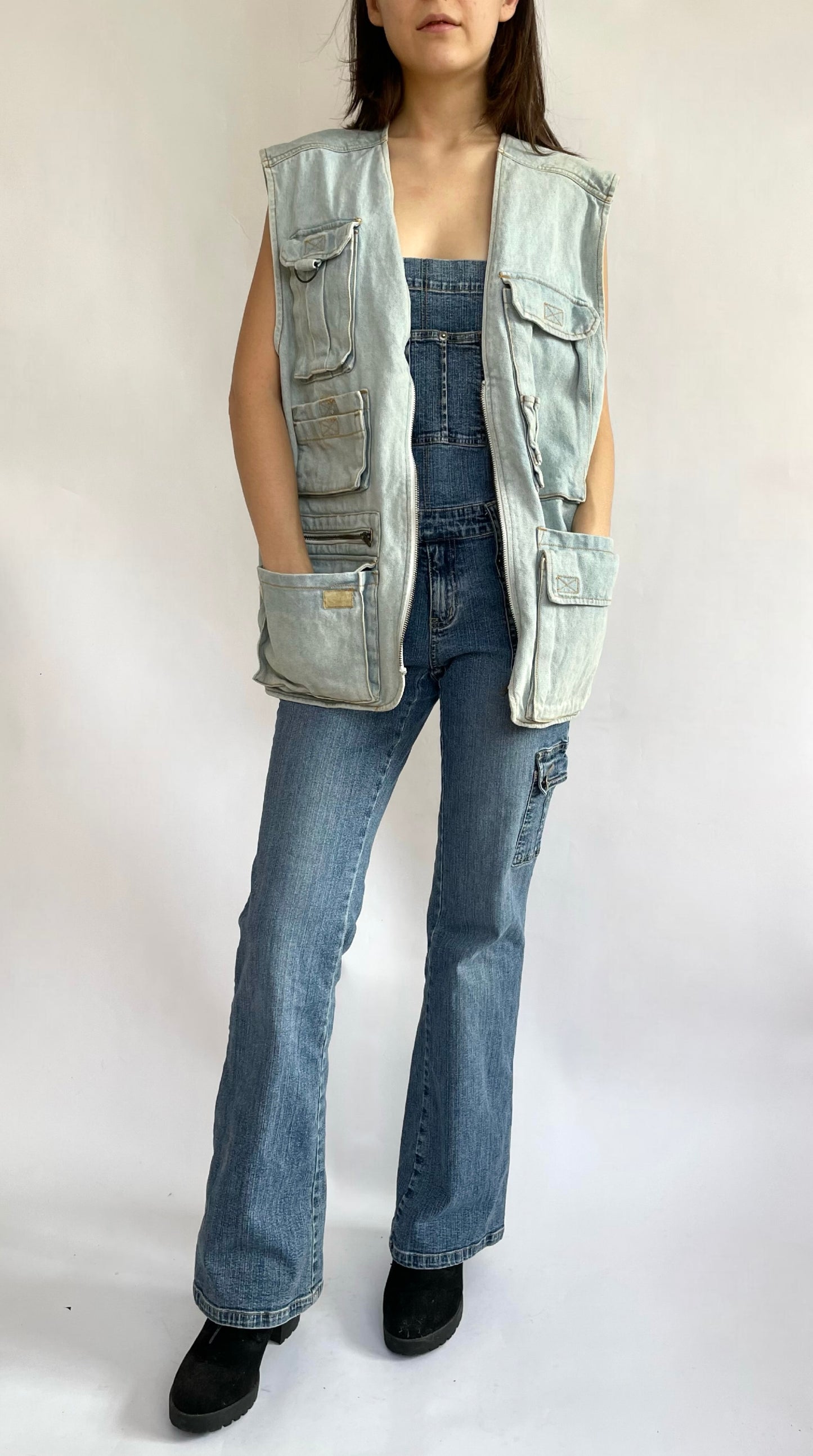 Vintage denim work jacket