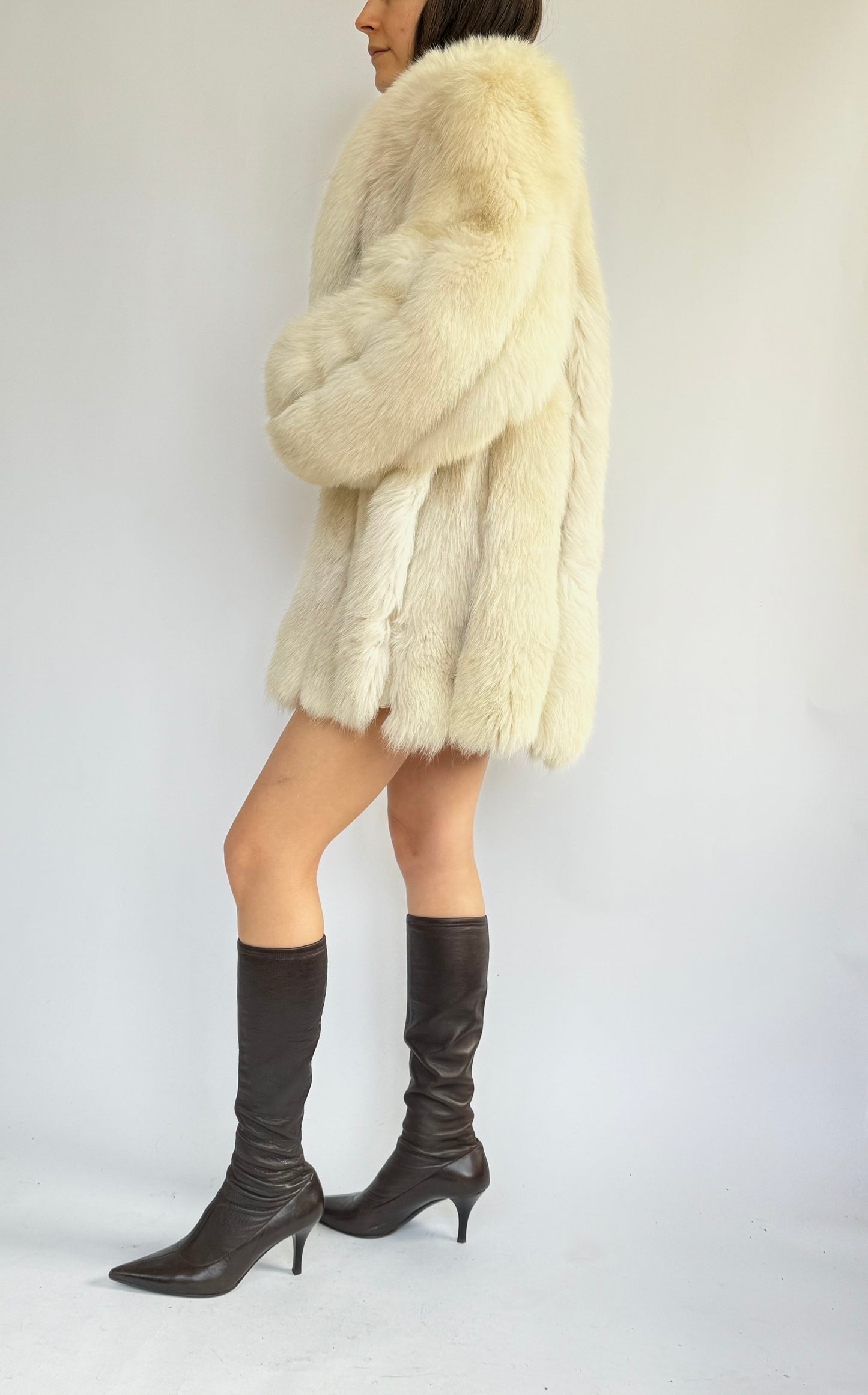 90s It girl fur jacket