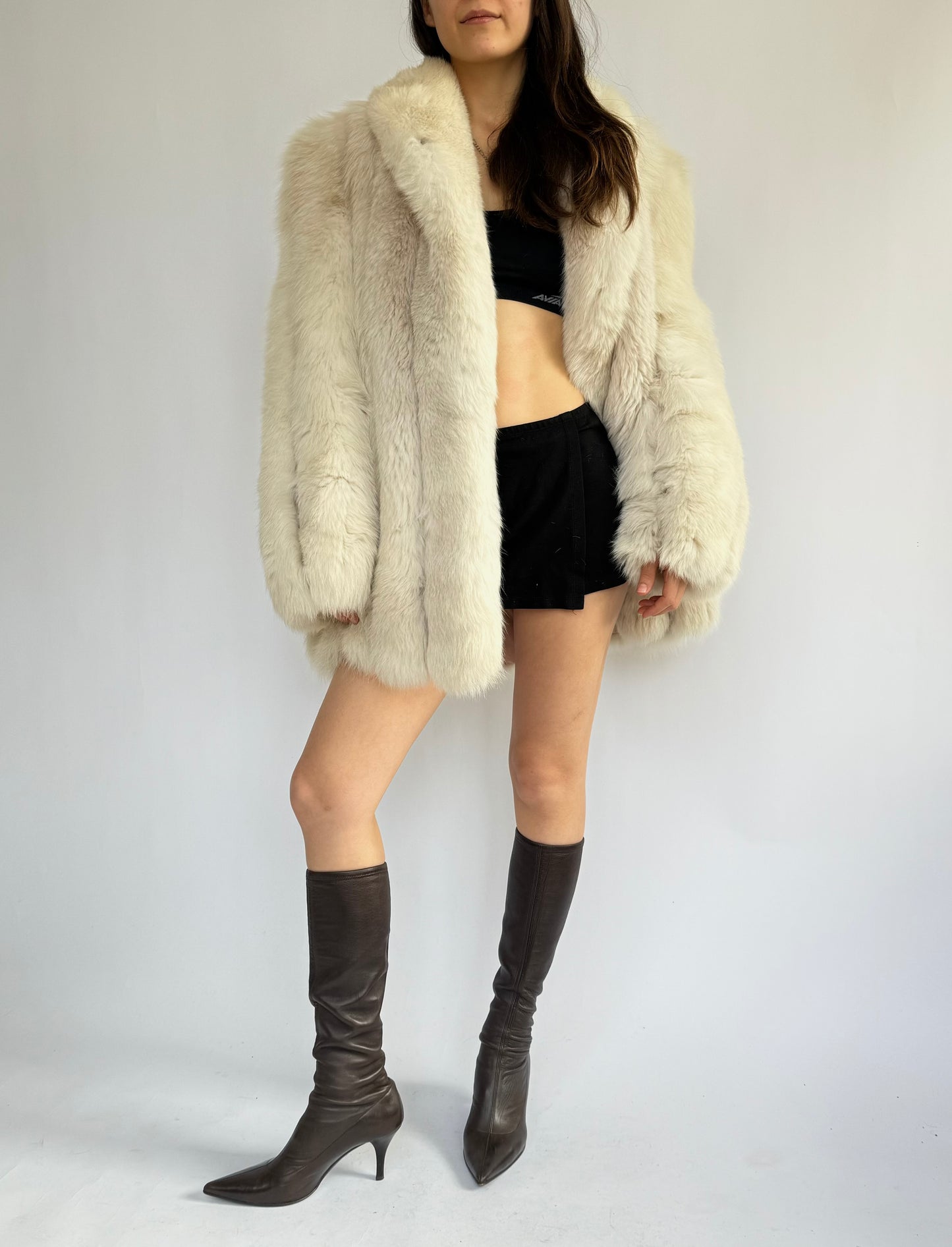 90s It girl fur jacket