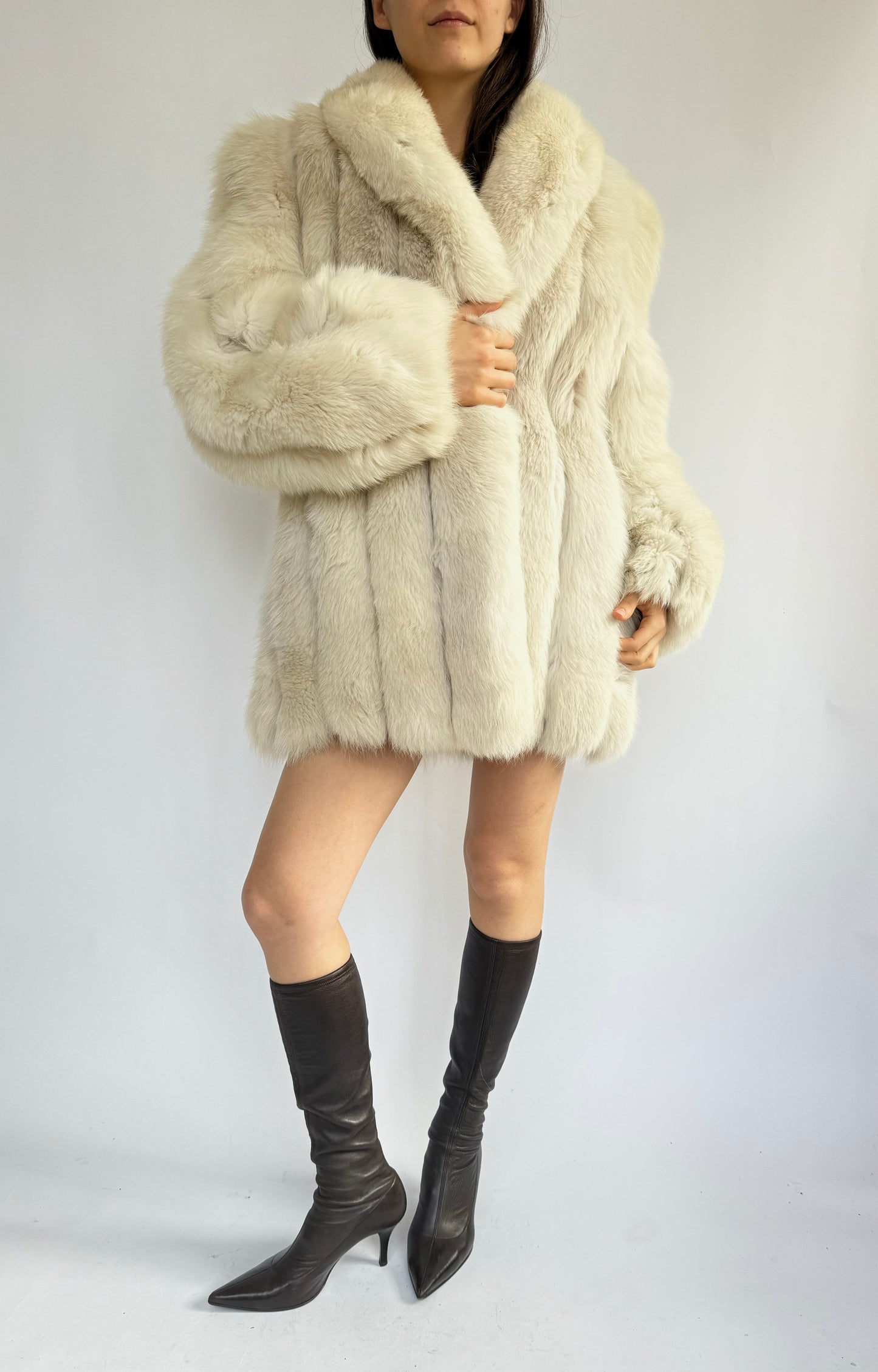 90s It girl fur jacket