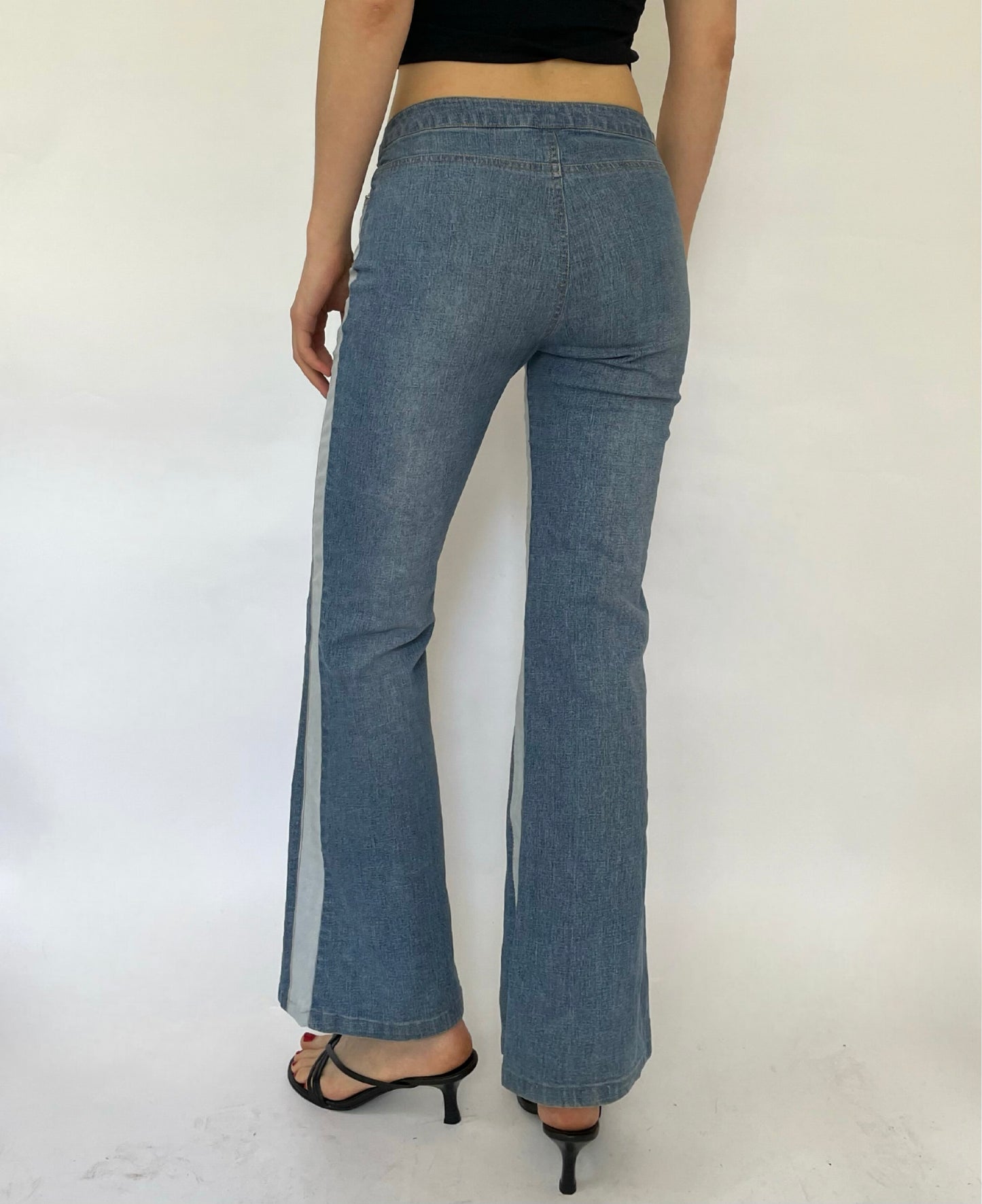 Y2K iconic low rise flaired pants by NITRO STRETCH