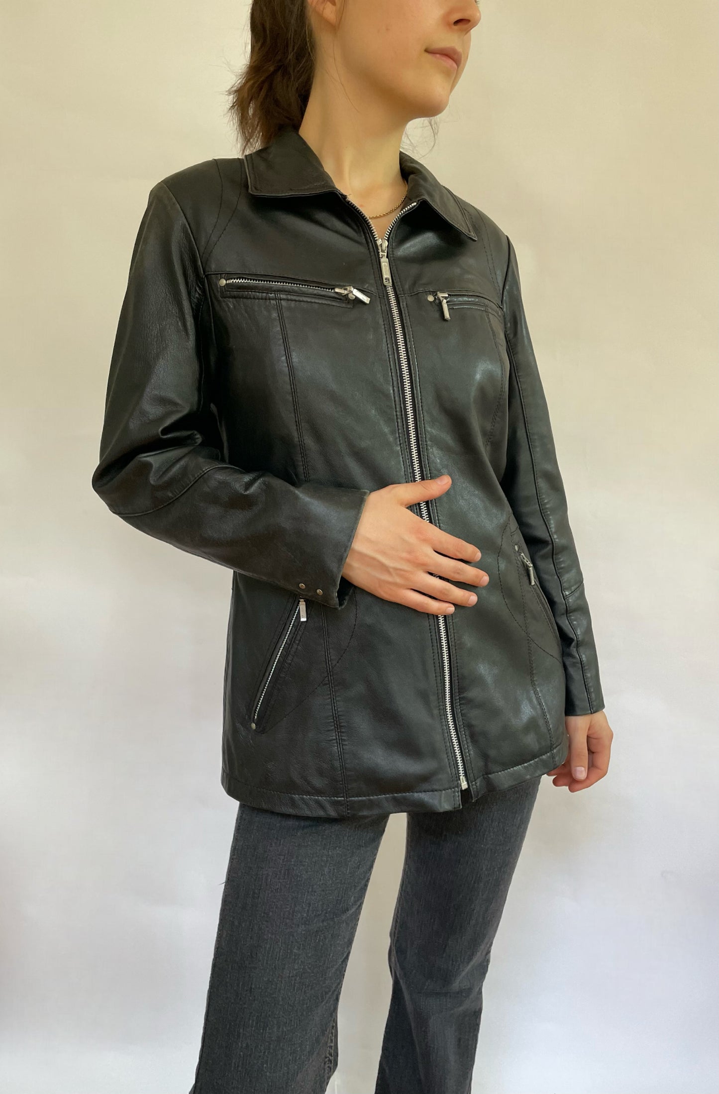 Vintage leather jacket by Florence