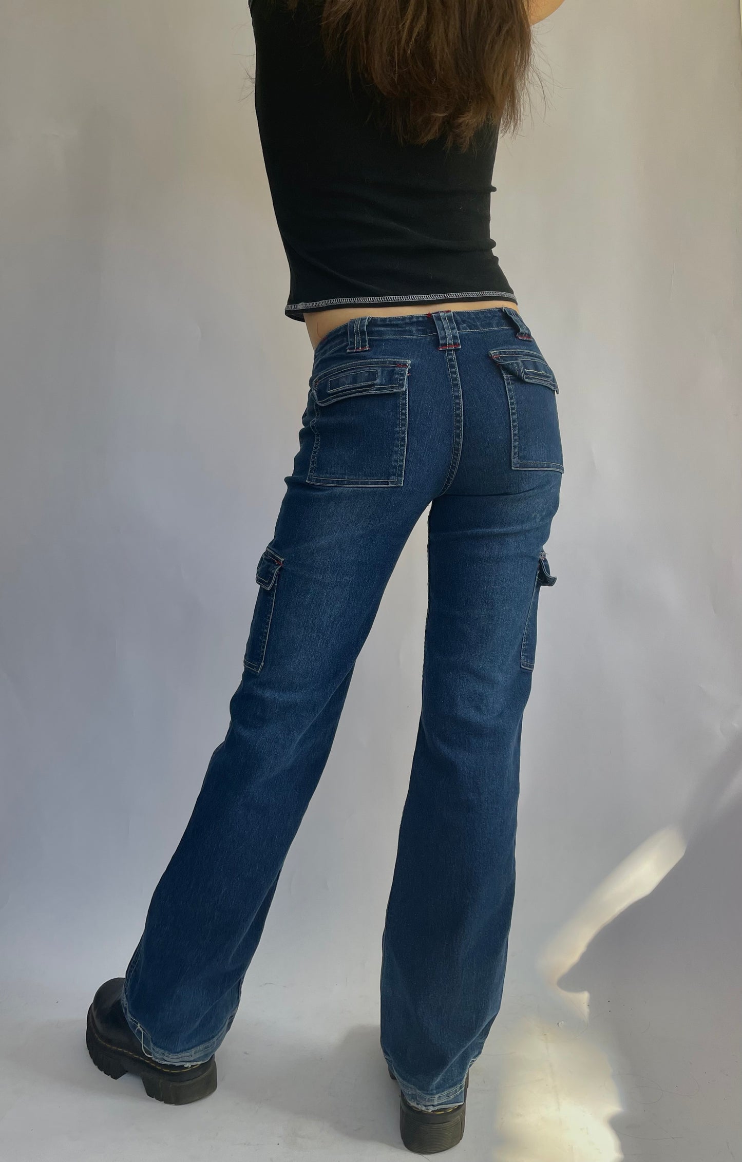 early 2000's low rise flaired pants by the brand SEXSO