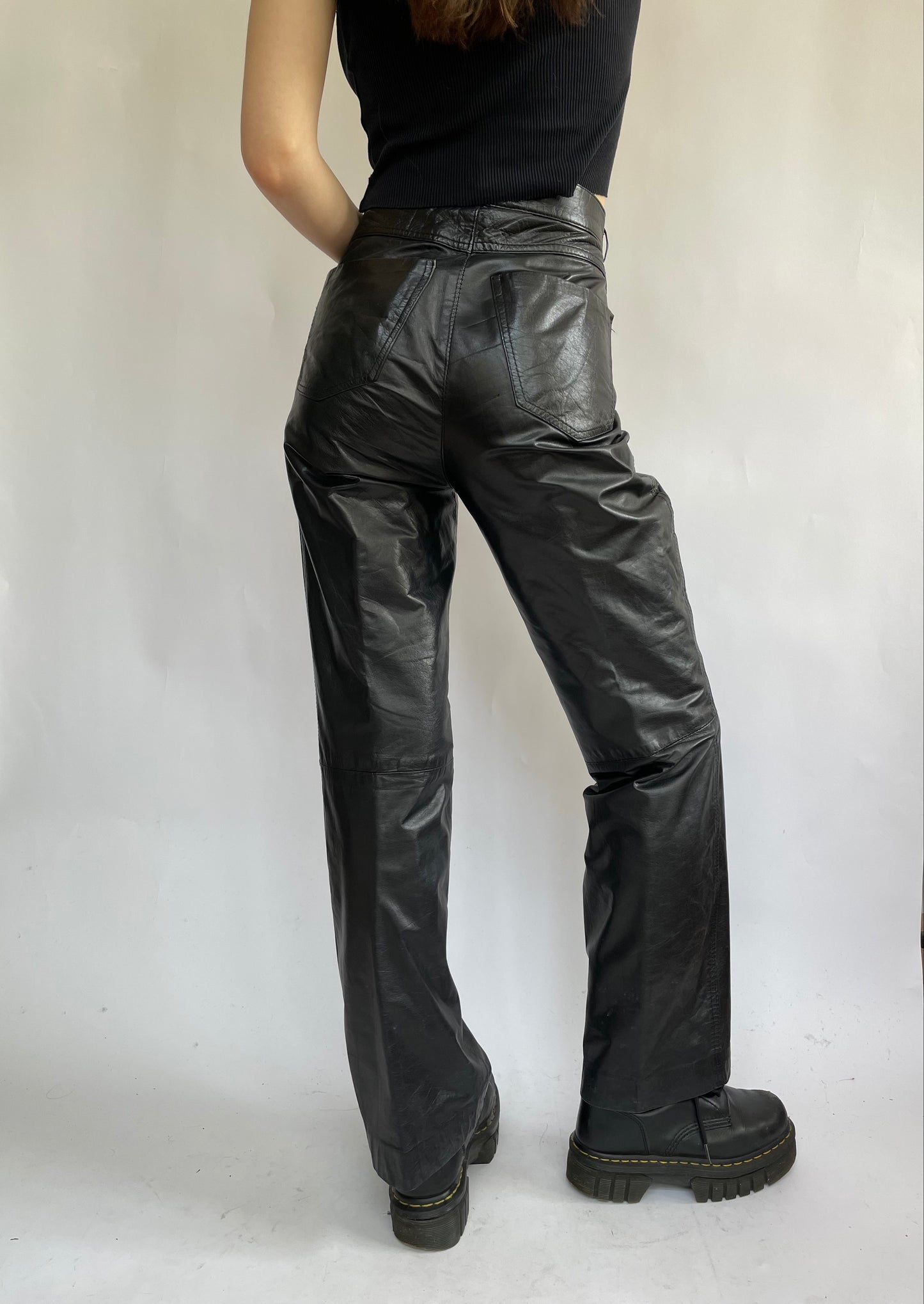 Vintage leather pants
