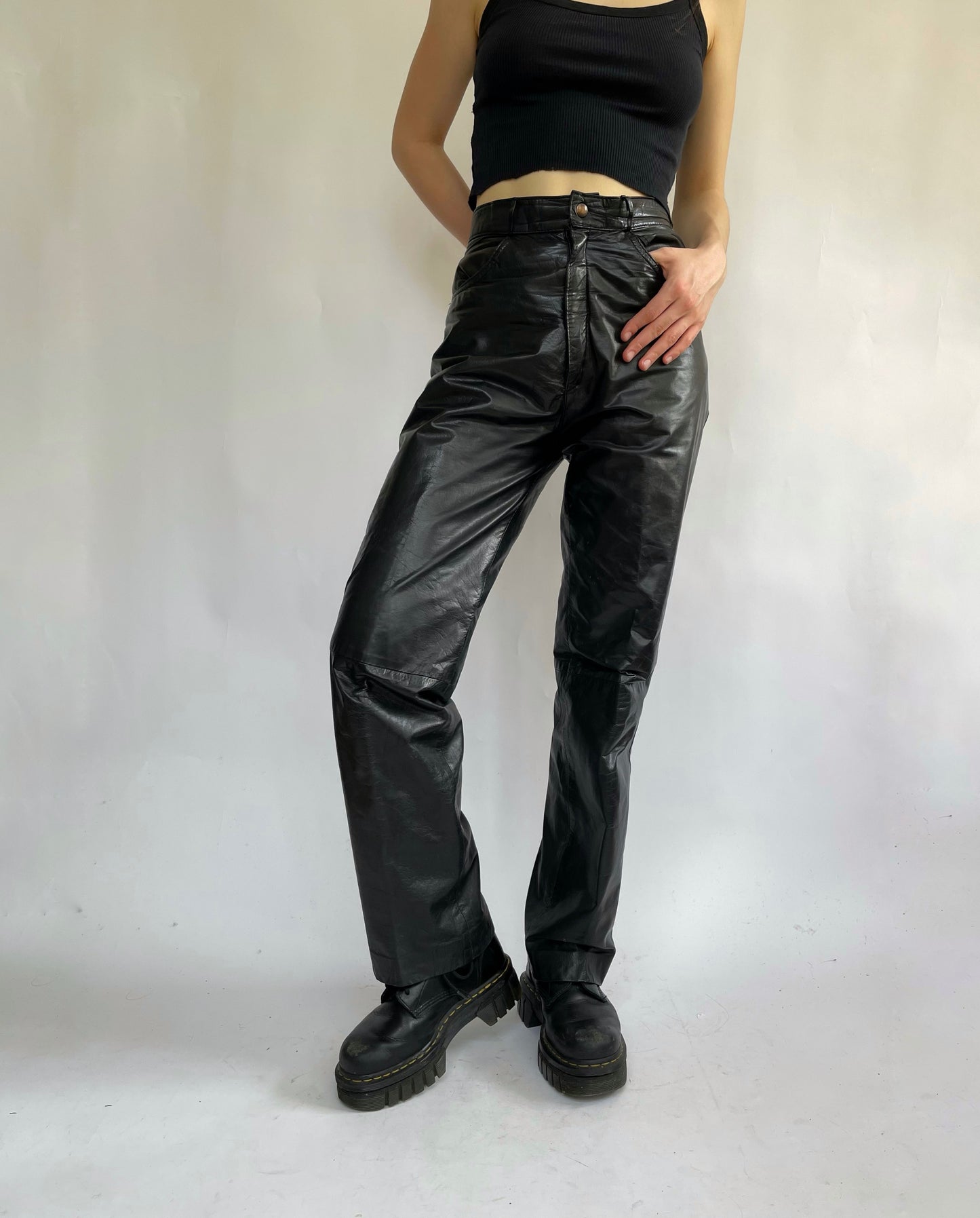 Vintage leather pants