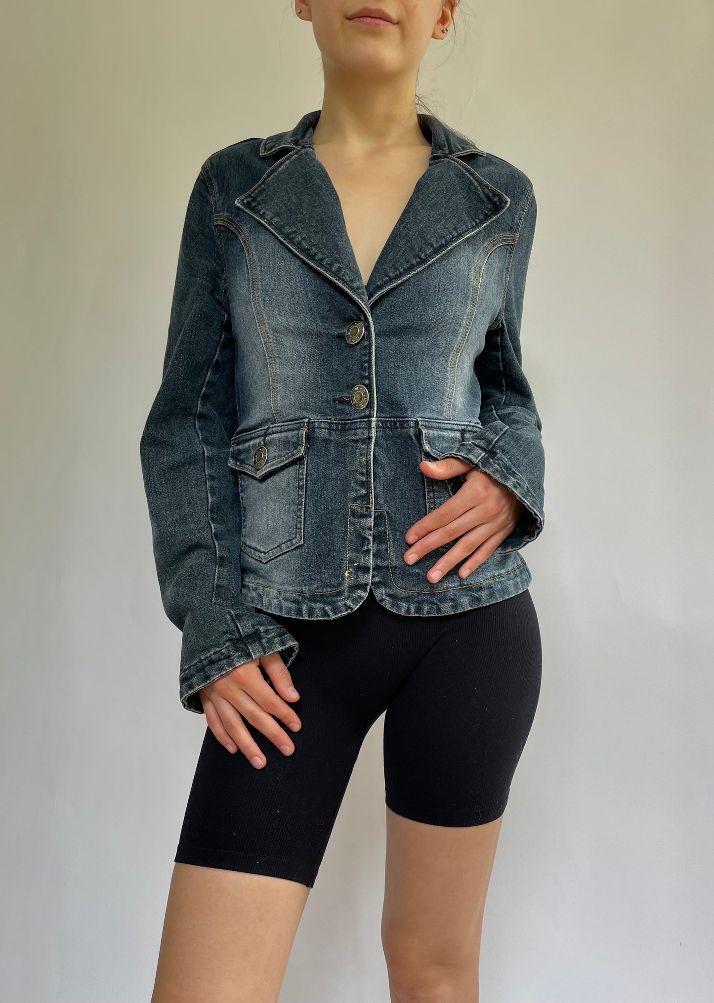 Y2K denim jacket