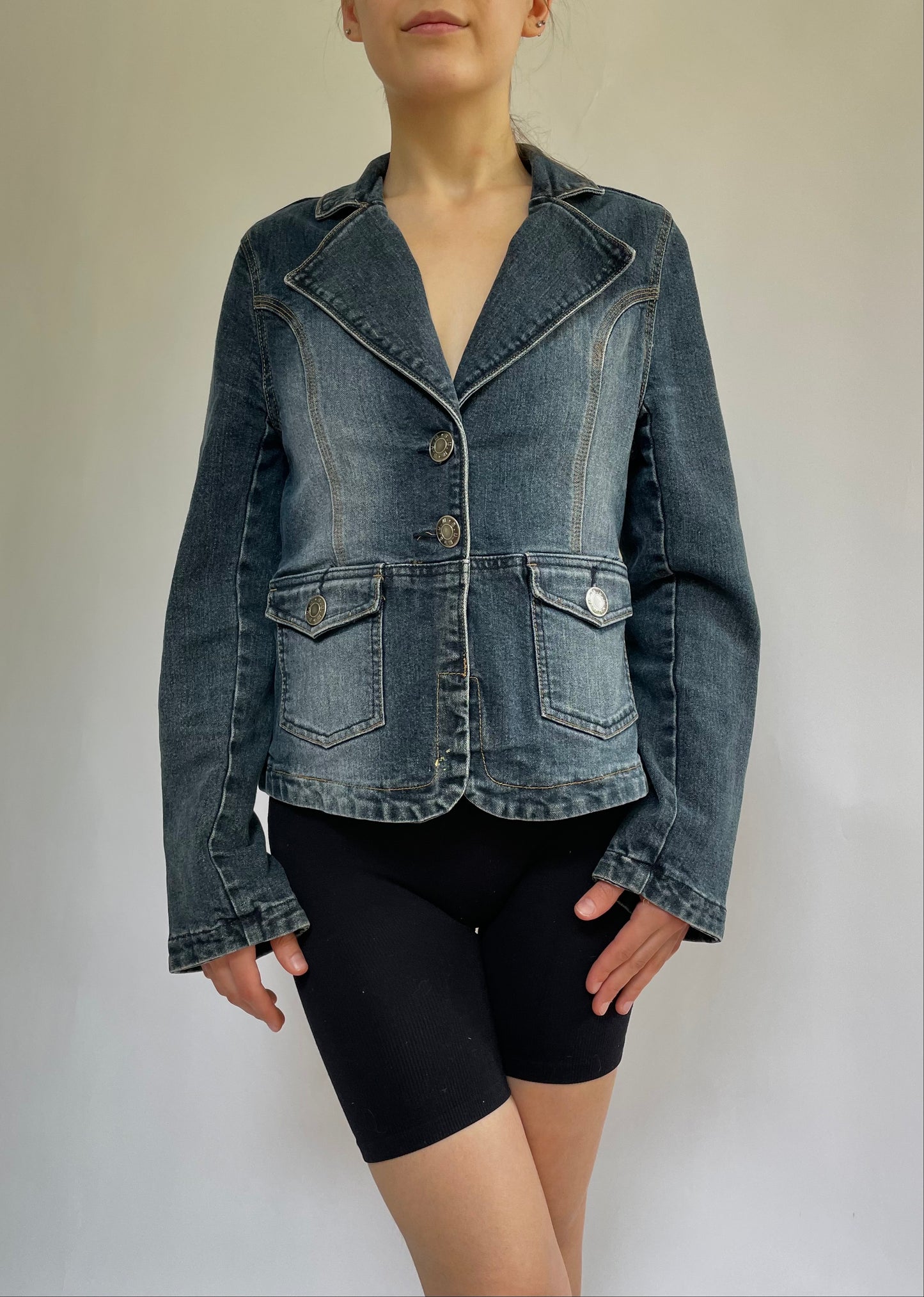 Y2K denim jacket