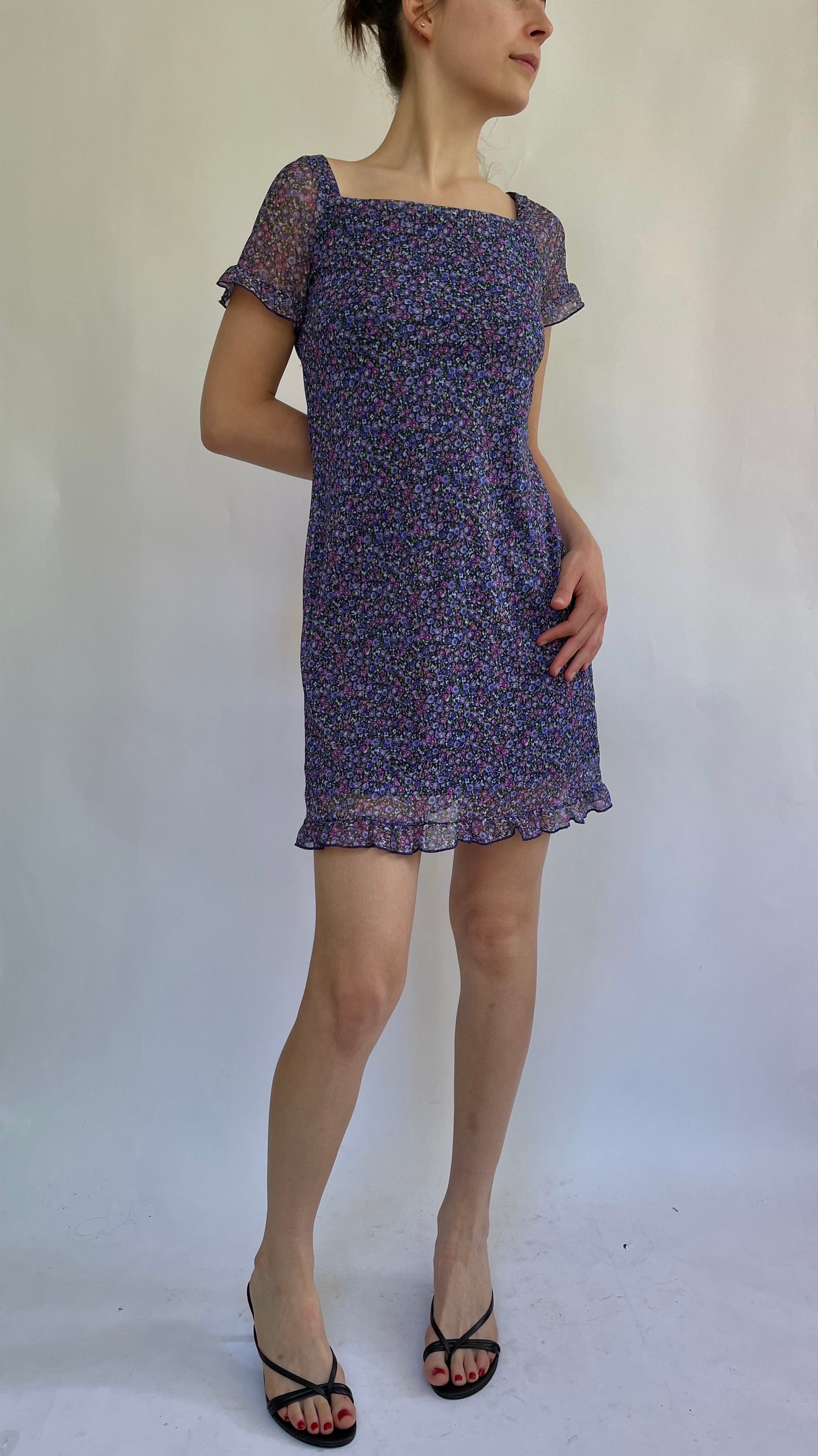 Vintage floral dress