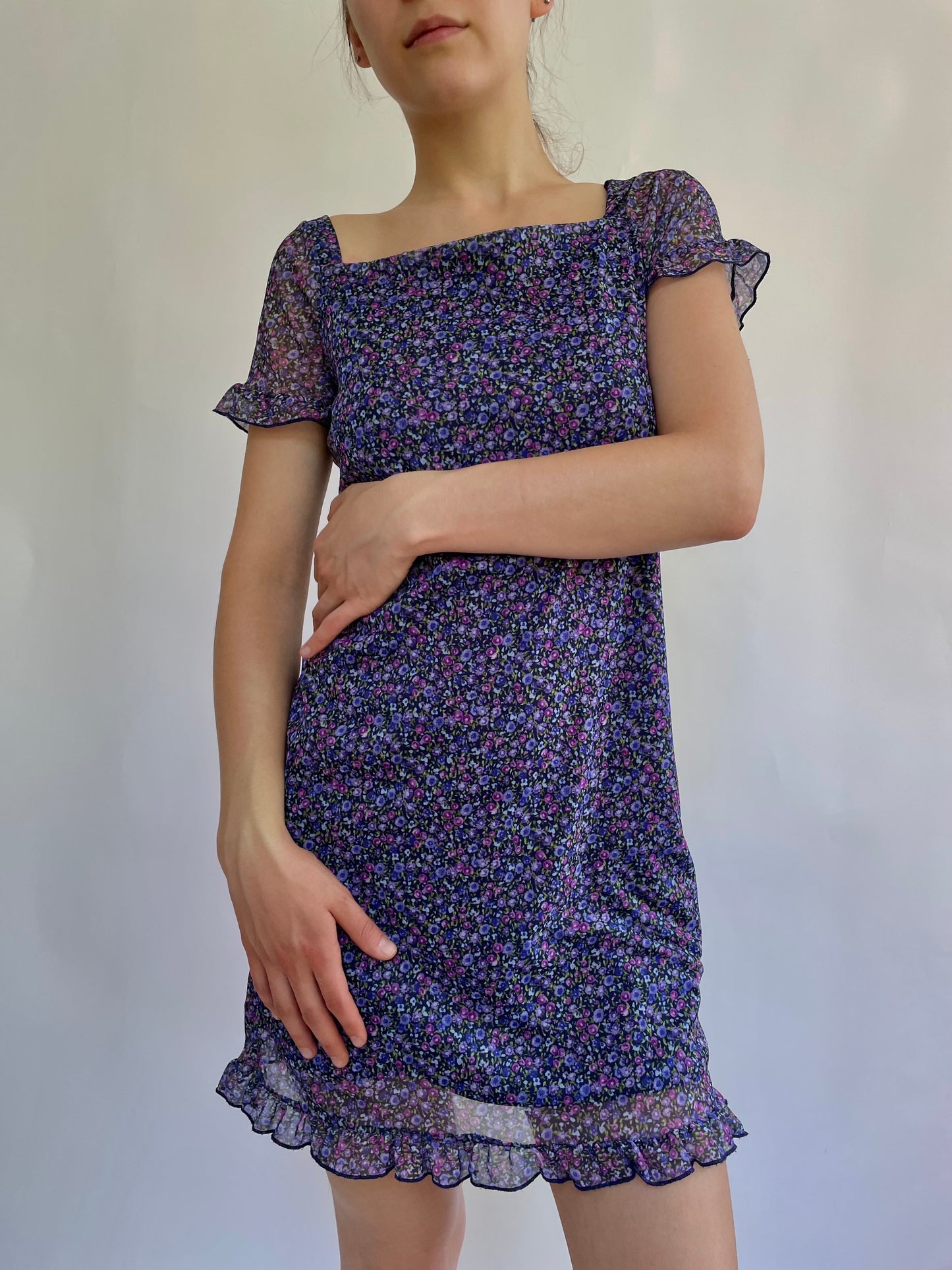 Vintage floral dress