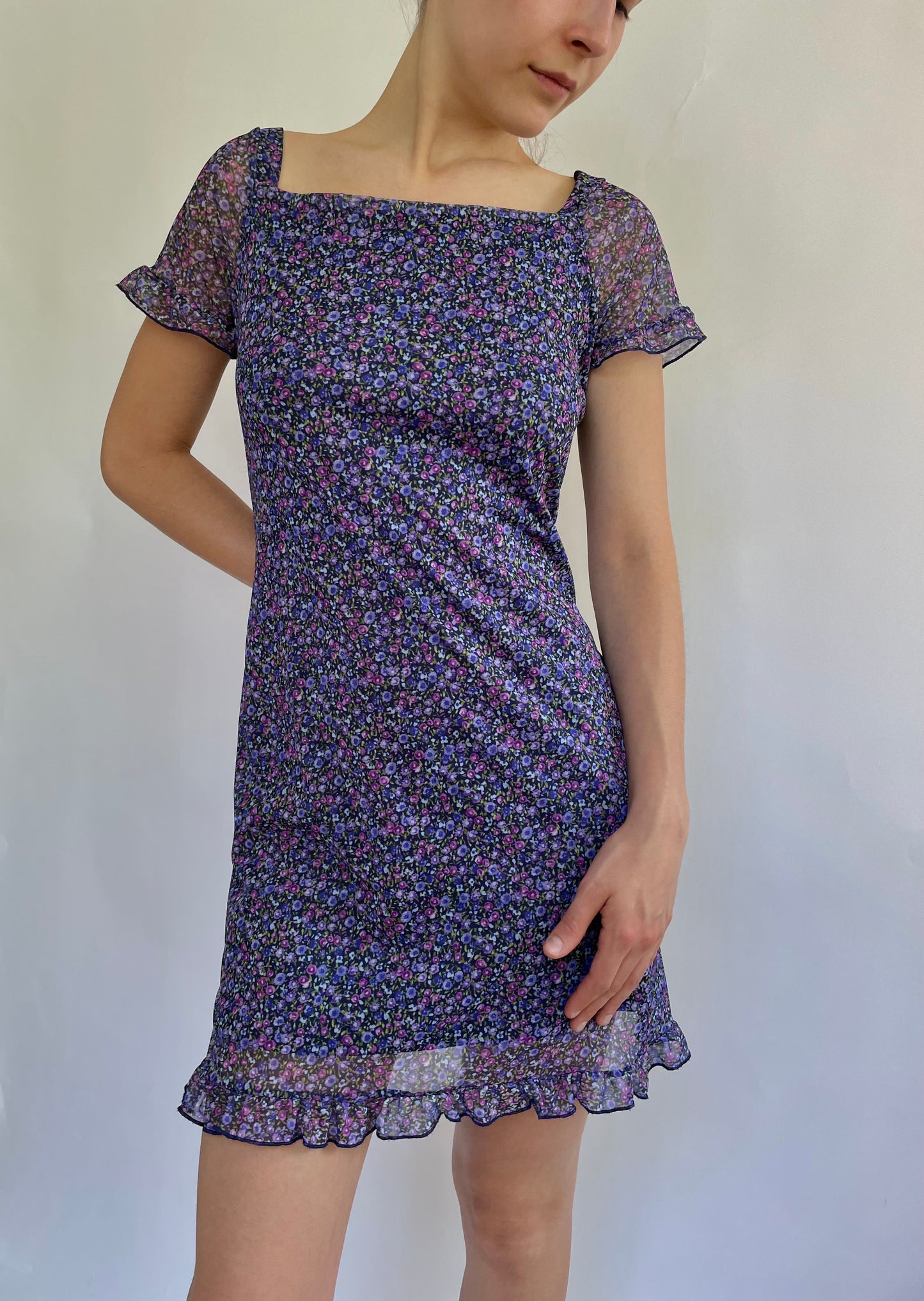 Vintage floral dress