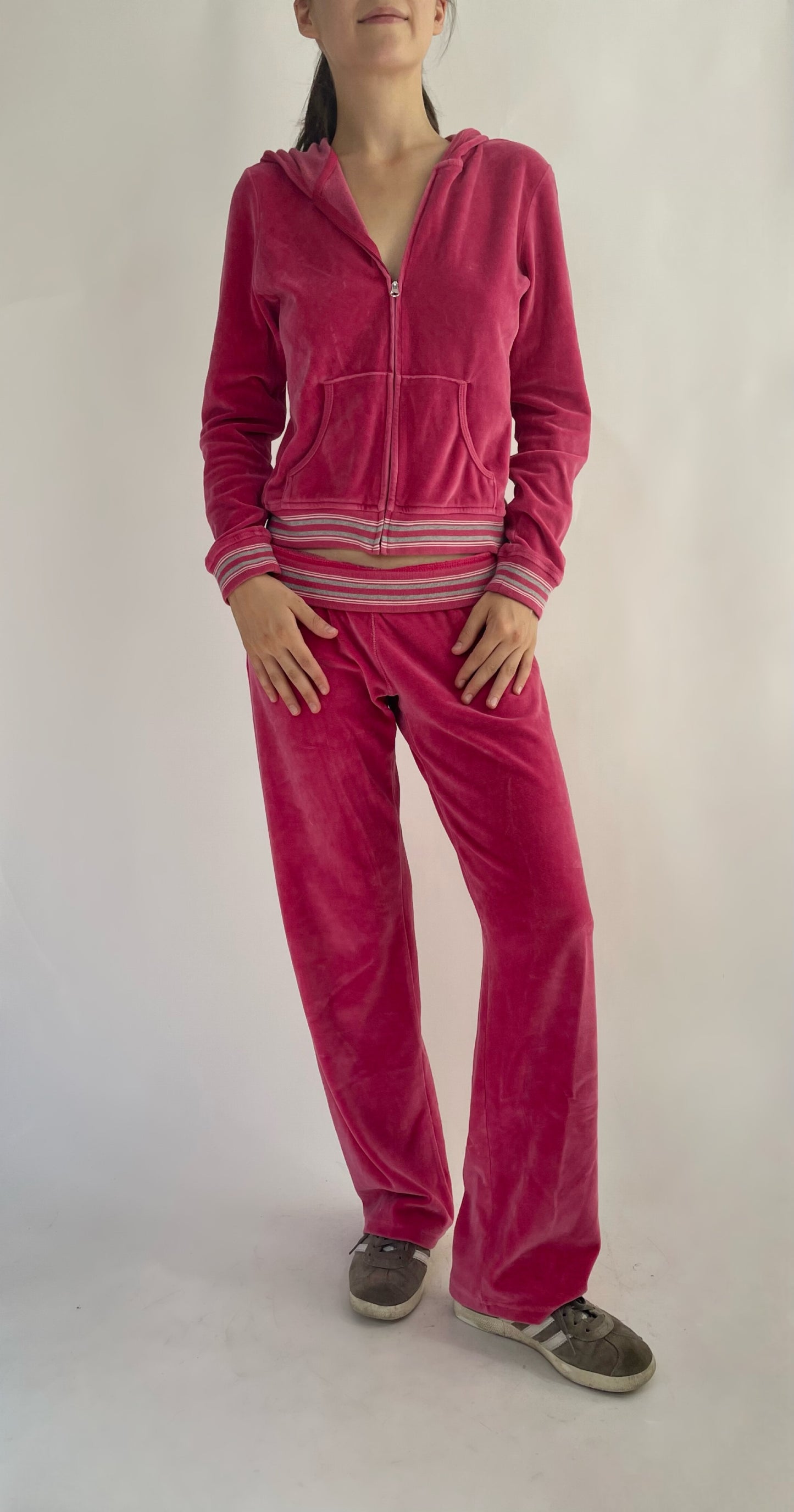 Early 2000s pink velour set by GAP
