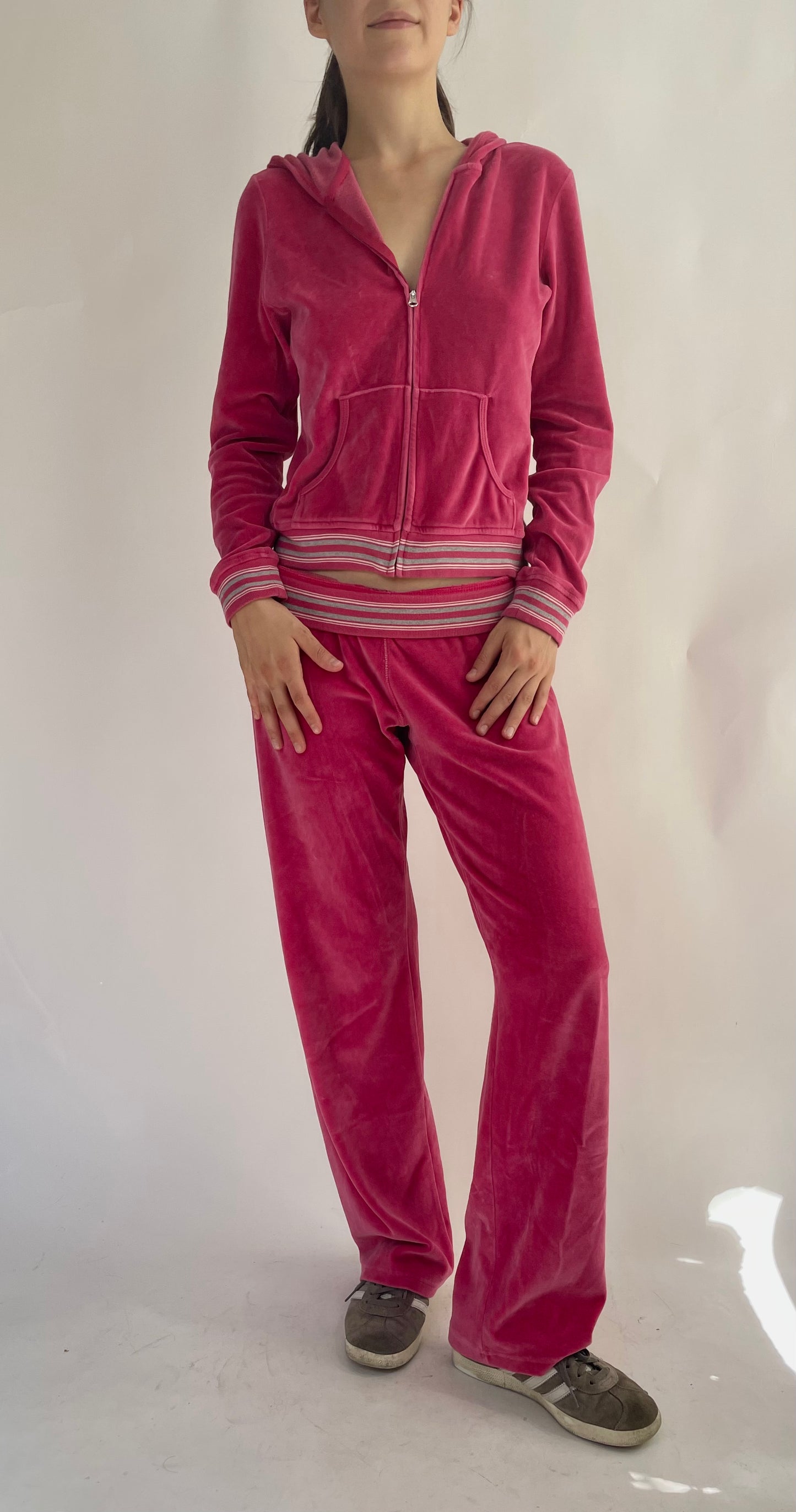 Early 2000s pink velour set by GAP