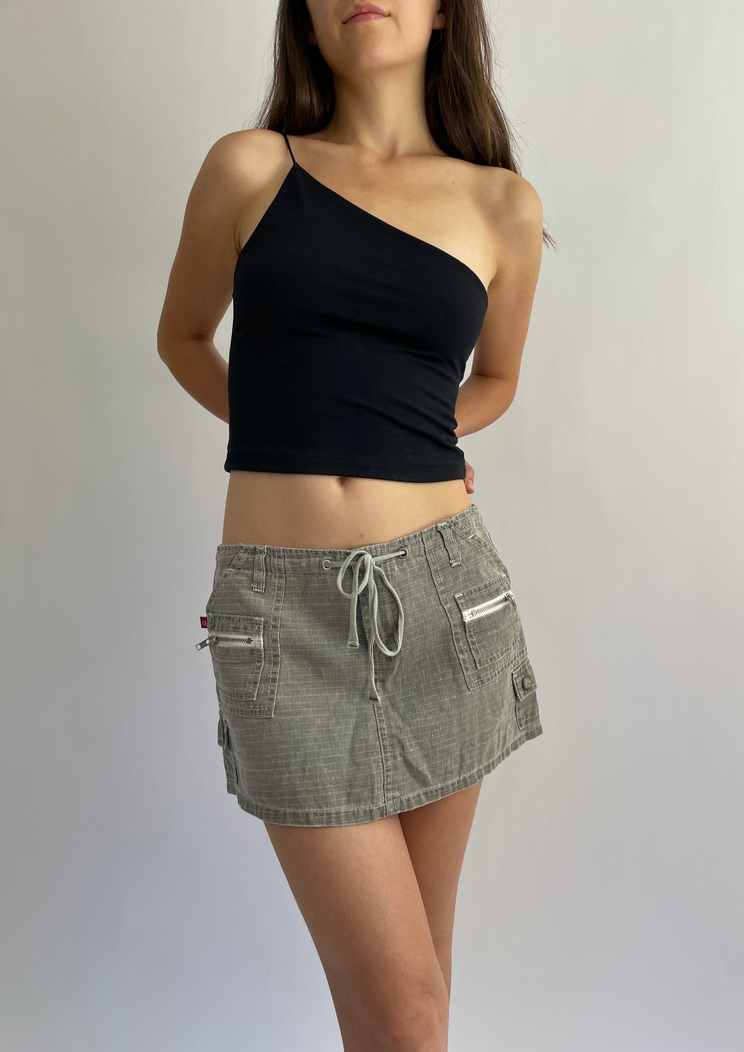 Y2k cargo micro skirt by BE BOP