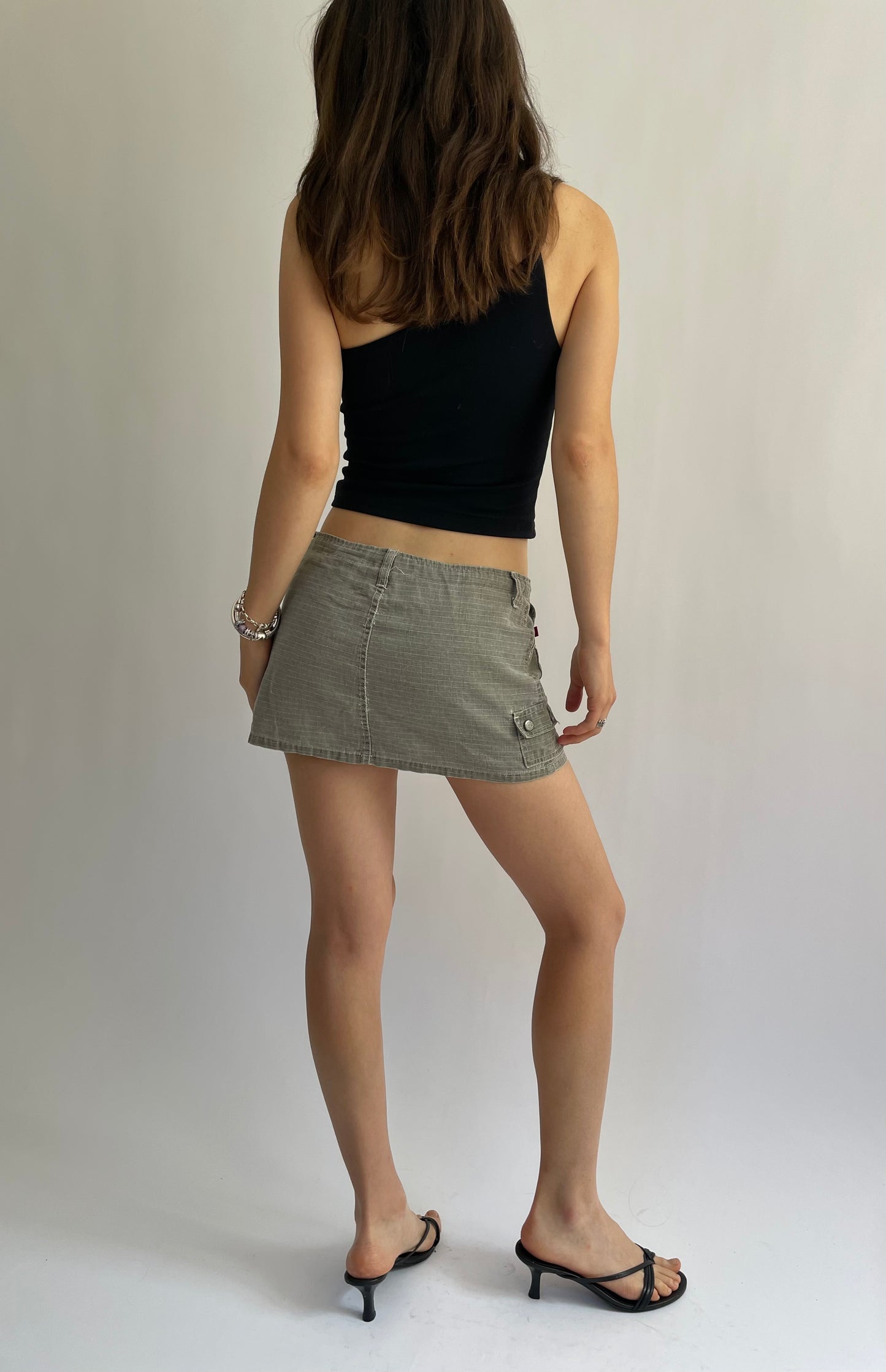 Y2k cargo micro skirt by BE BOP