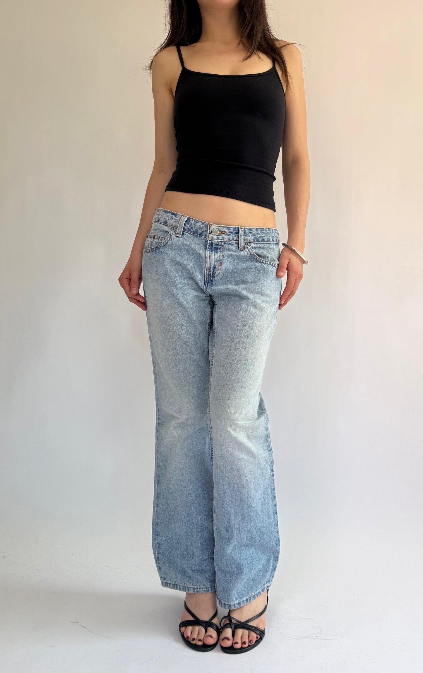 Y2K low rise baggy jeans by vintage old navy
