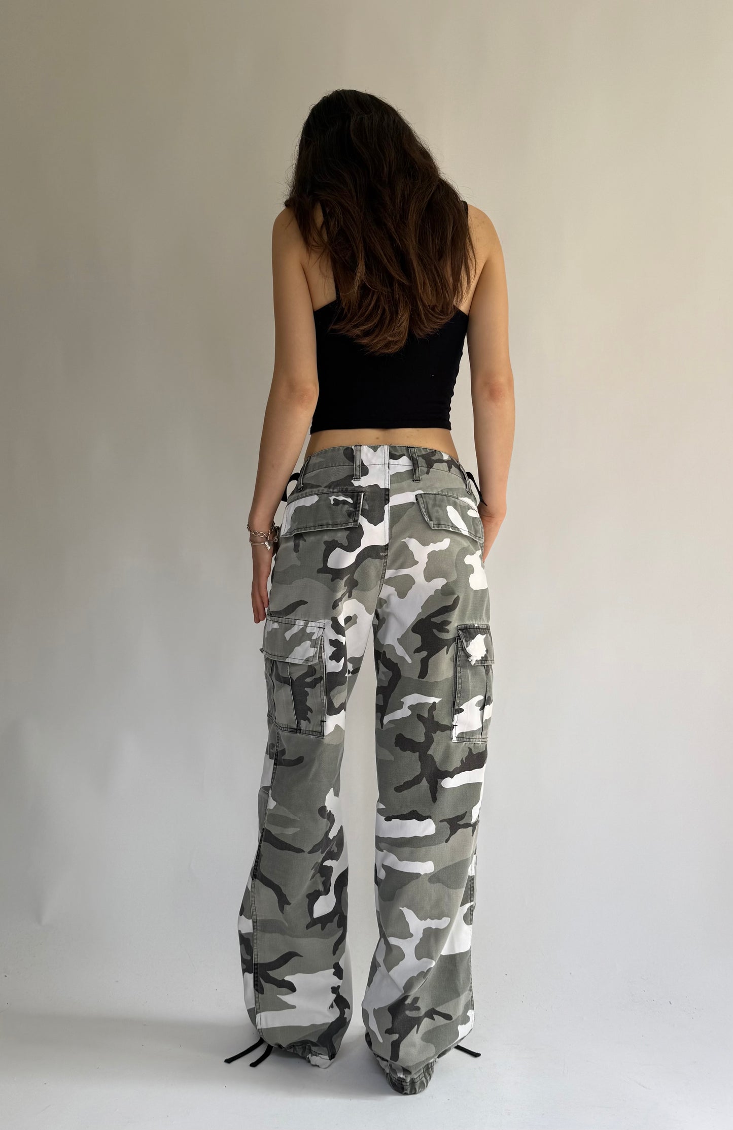 Y2K  baggy camo pants