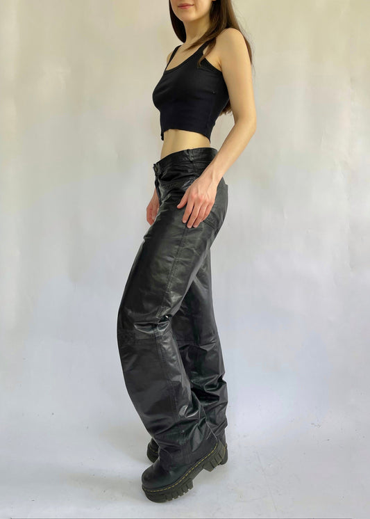 Vintage leather pants