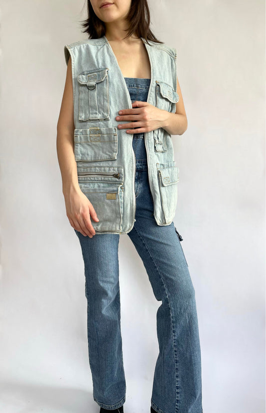 Vintage denim work jacket