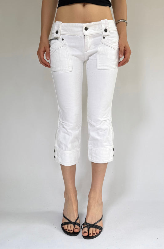 Y2k DEADSTOCK DIESEL with tags low rise capris