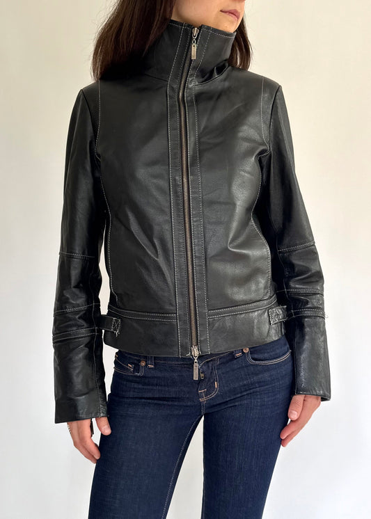 Vintage genuine leather jacket by DANIER