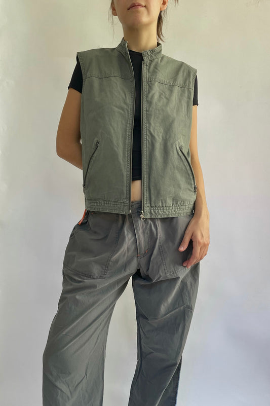 Vintage cargo vest