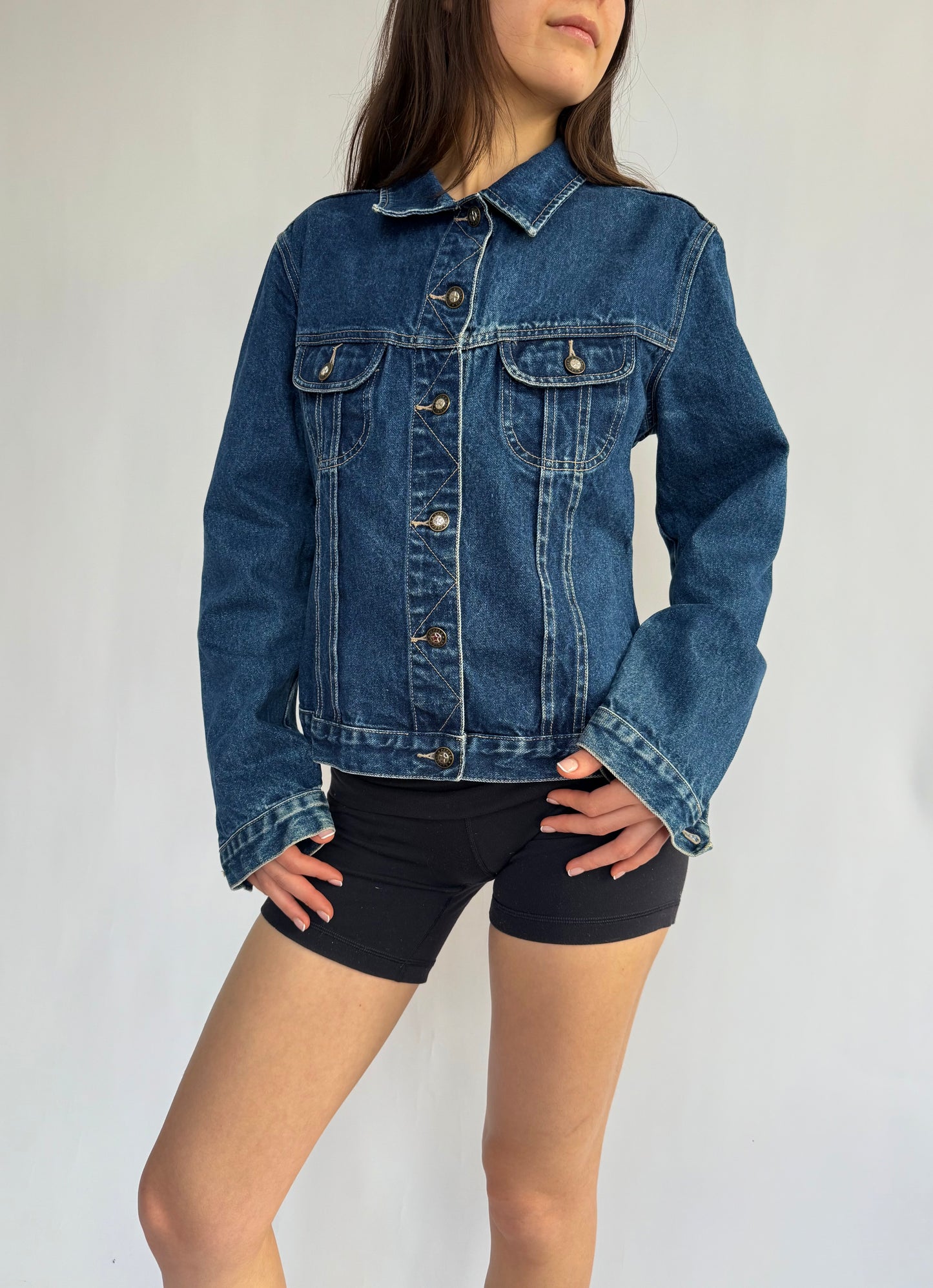 Vintage baggy denim jacket by Sergeant pepper