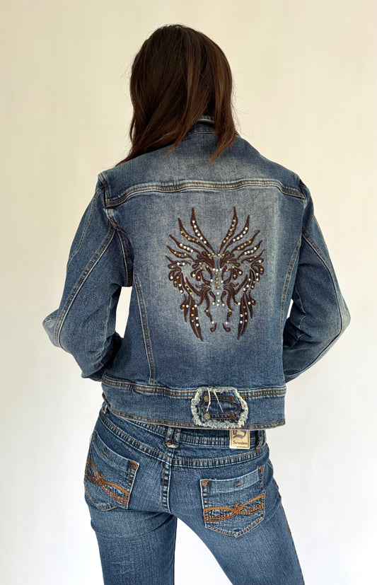 Y2K denim jacket by SUKO JEANS