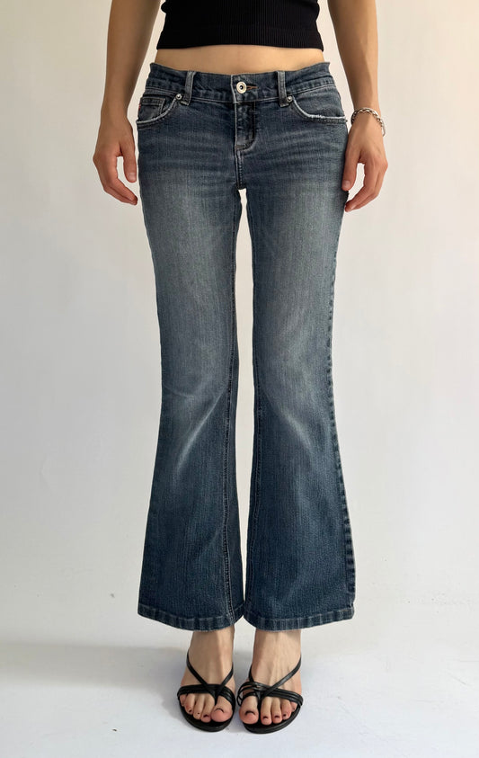 Y2K low rise flared jeans by MOTO