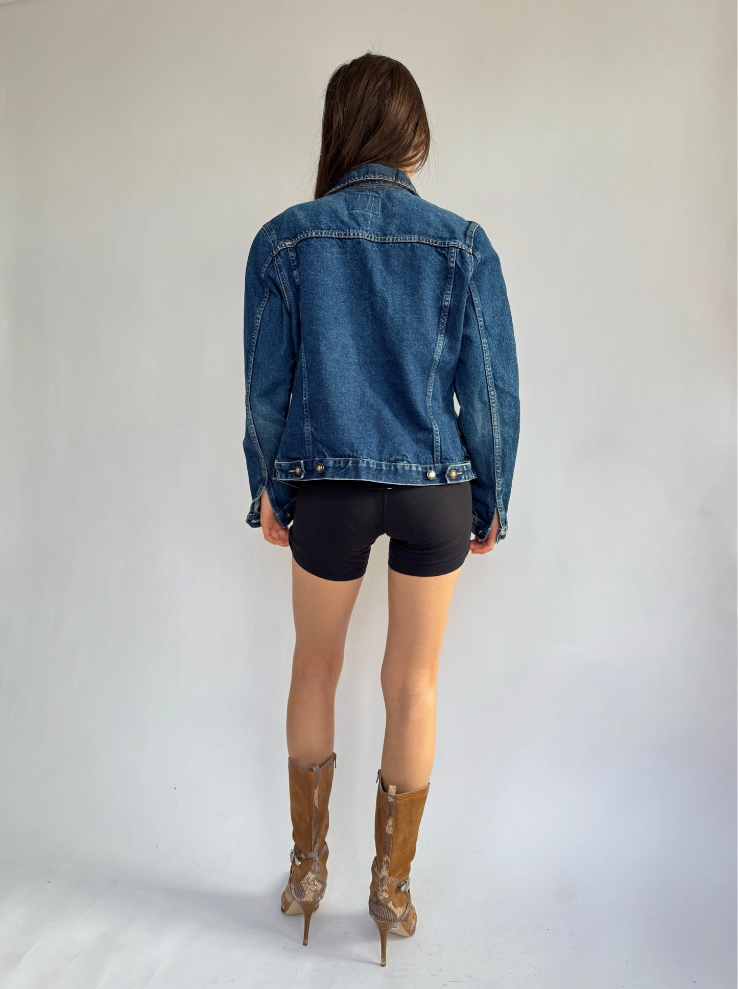 Vintage baggy denim jacket by Sergeant pepper