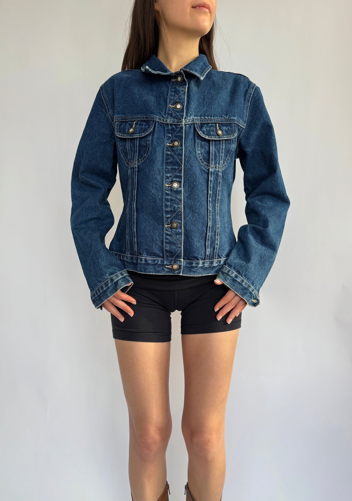 Vintage baggy denim jacket by Sergeant pepper