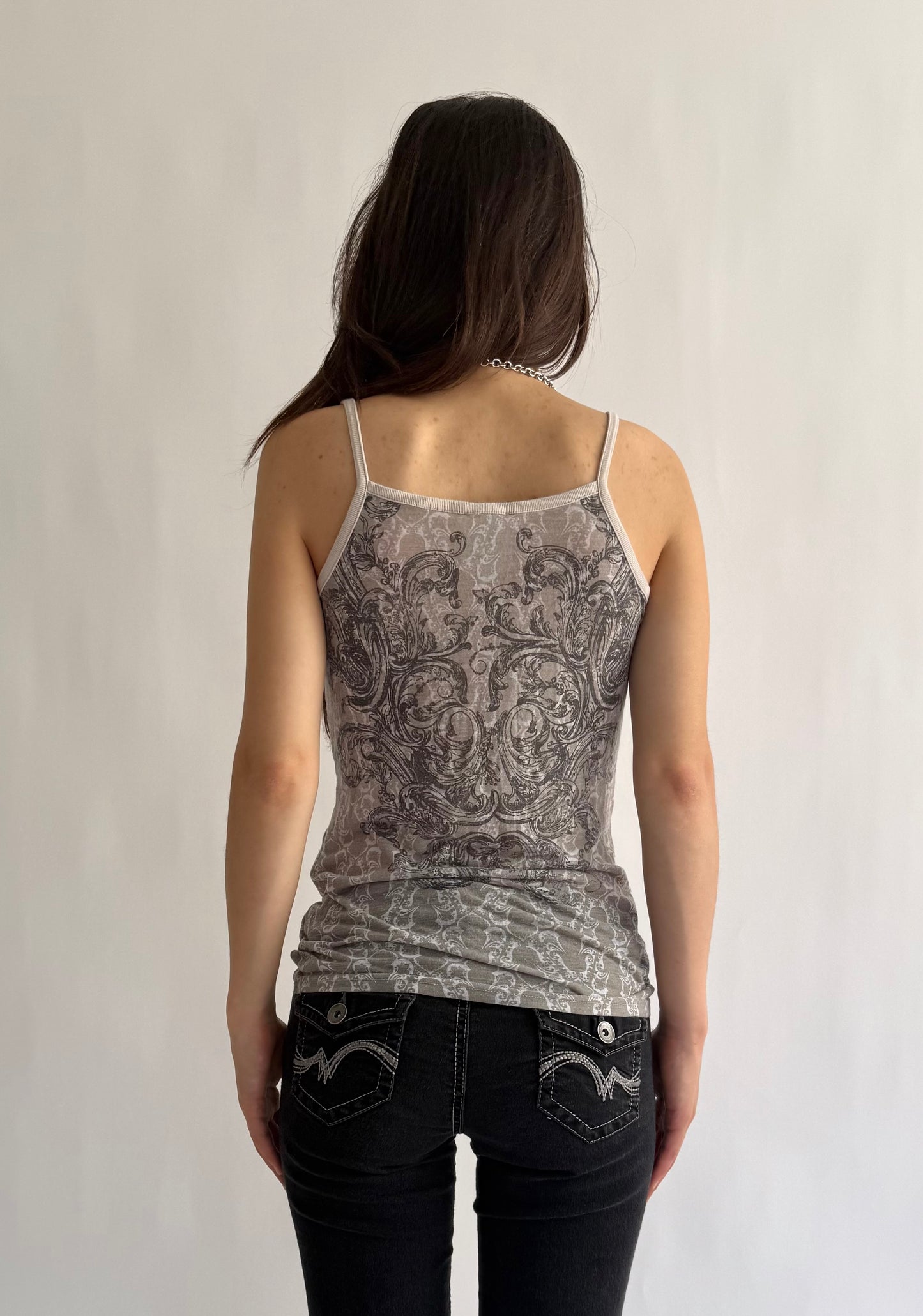 Y2K bedazzled camisole top by MISS ME