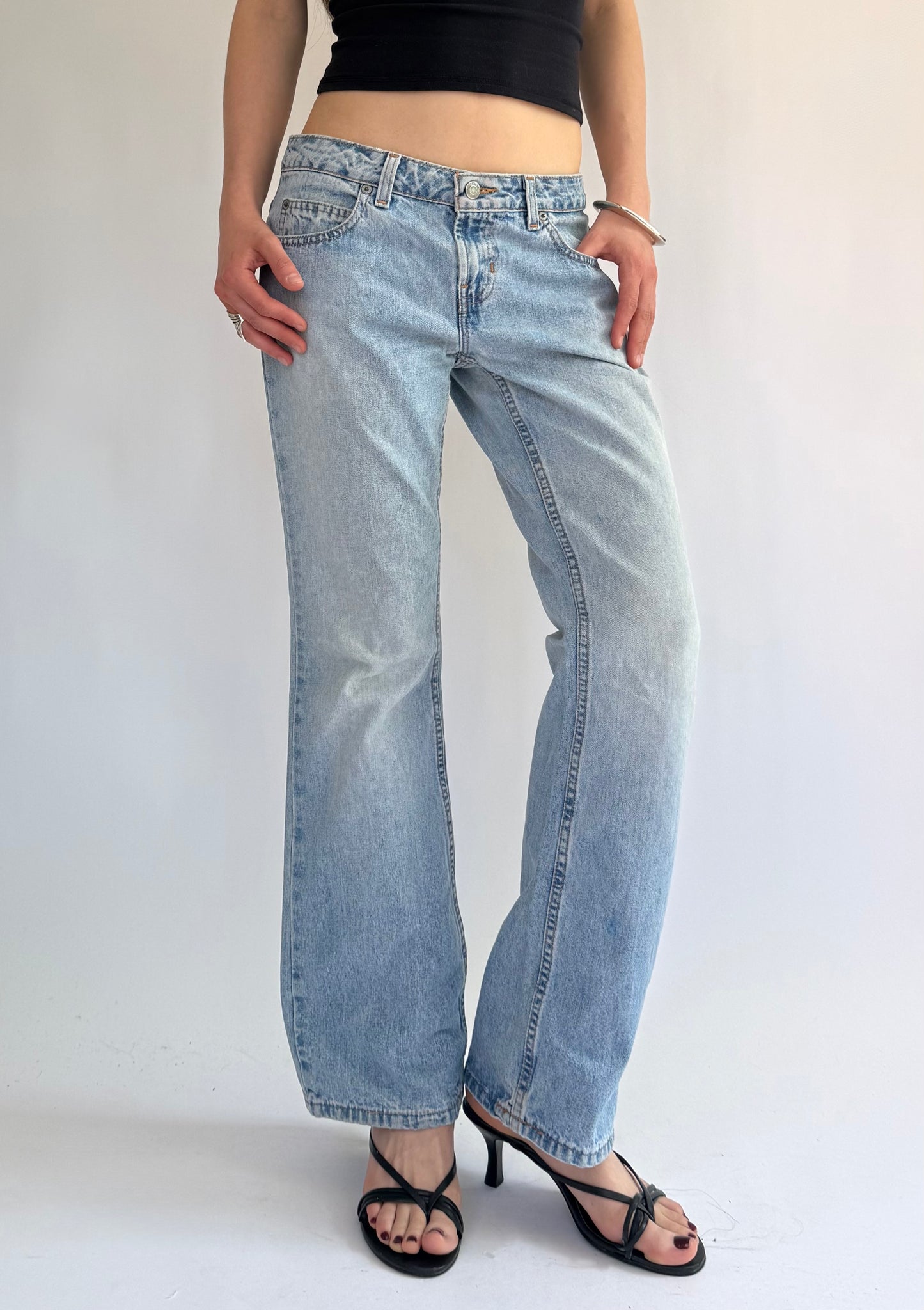 Y2K low rise baggy jeans by vintage old navy