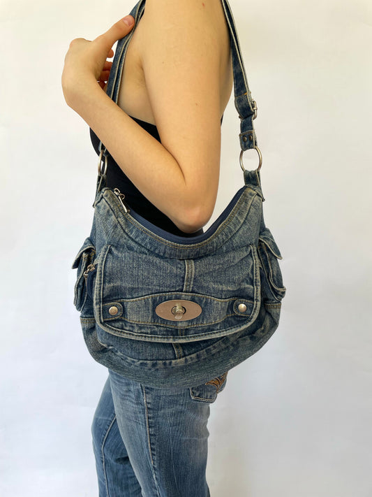 Y2K Slouchy denim bag by NEVADA