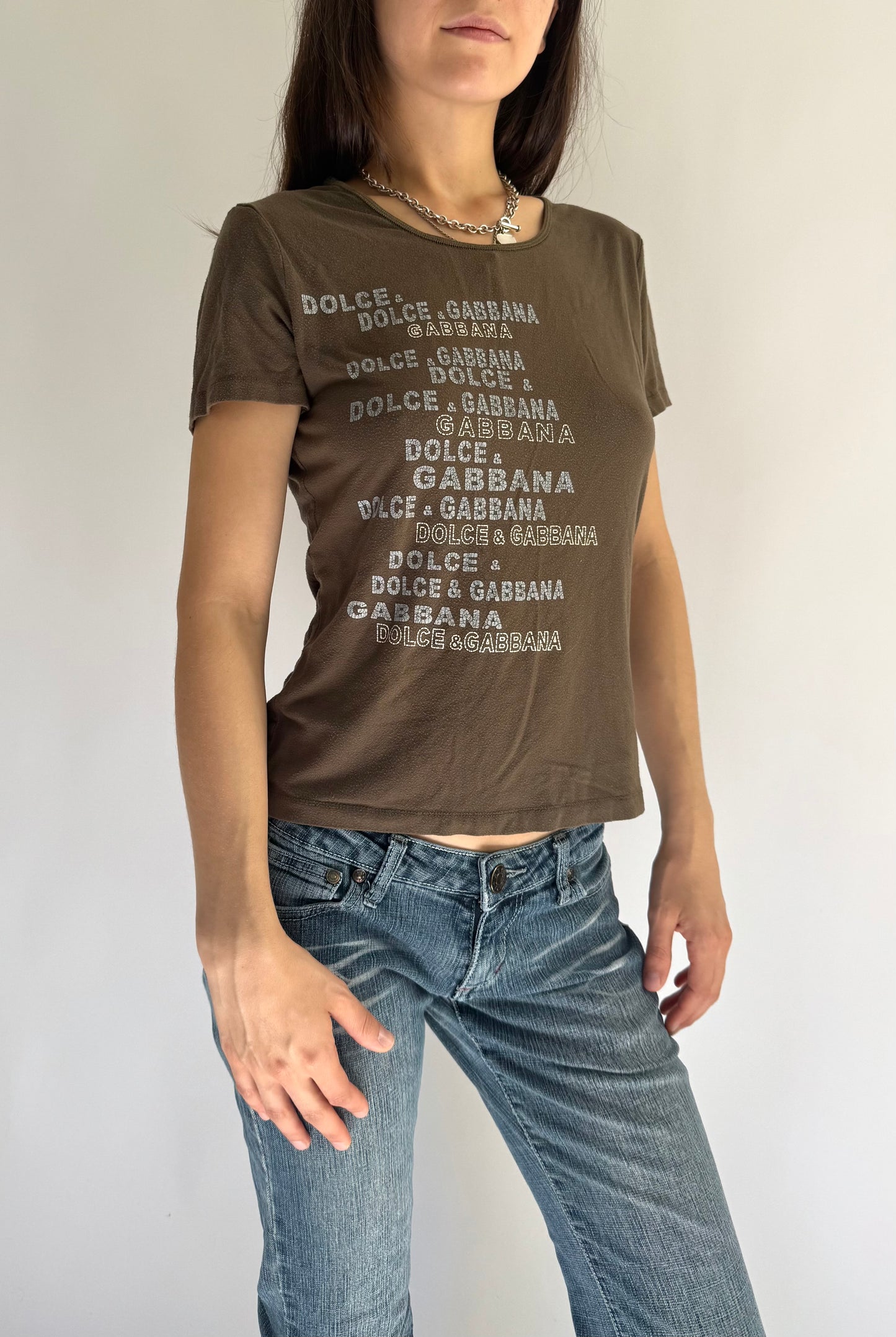 Y2K/2000s Dolce & Gabanna baby t-shirt