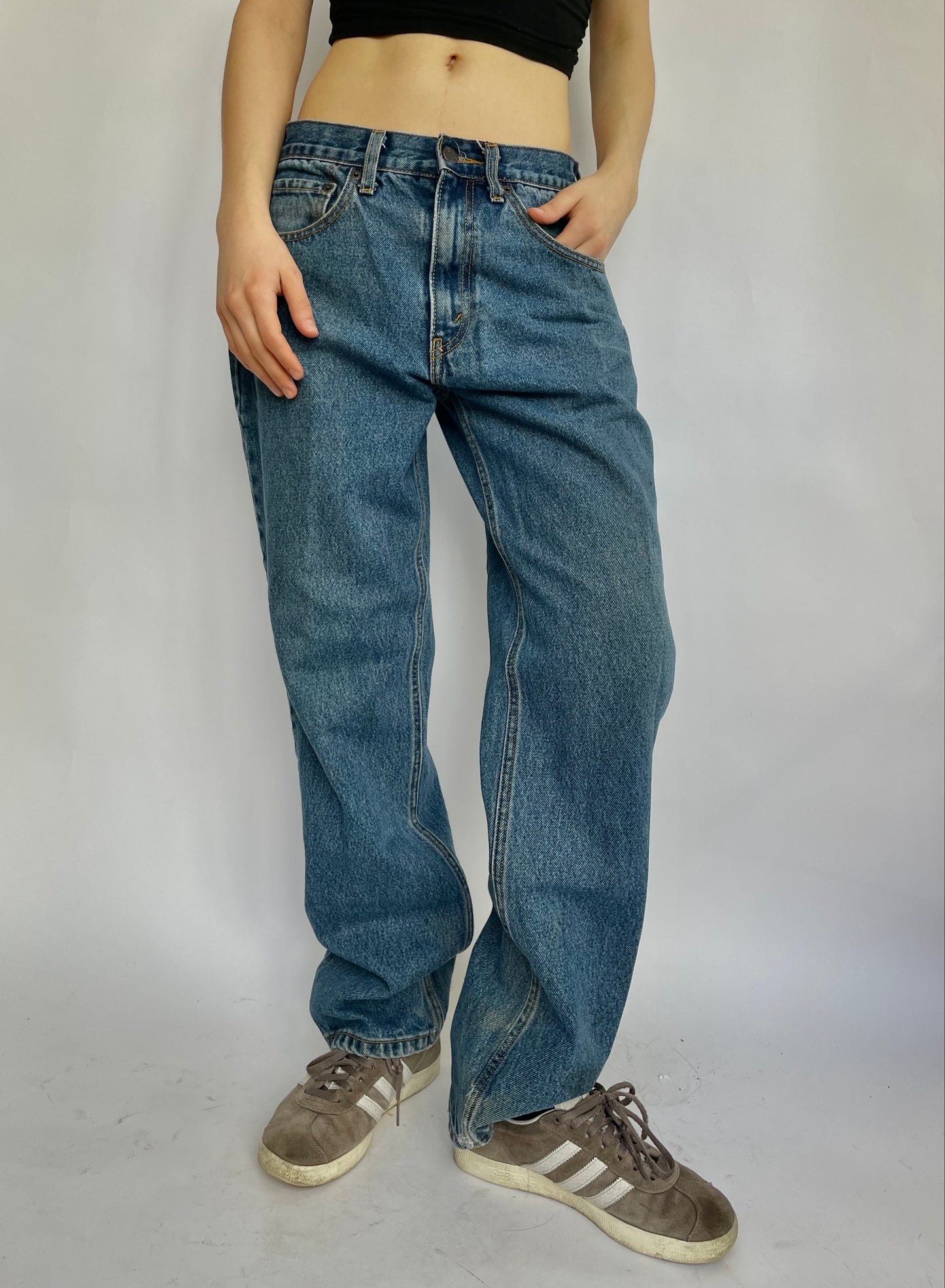 Vintage high waisted baggy jeans