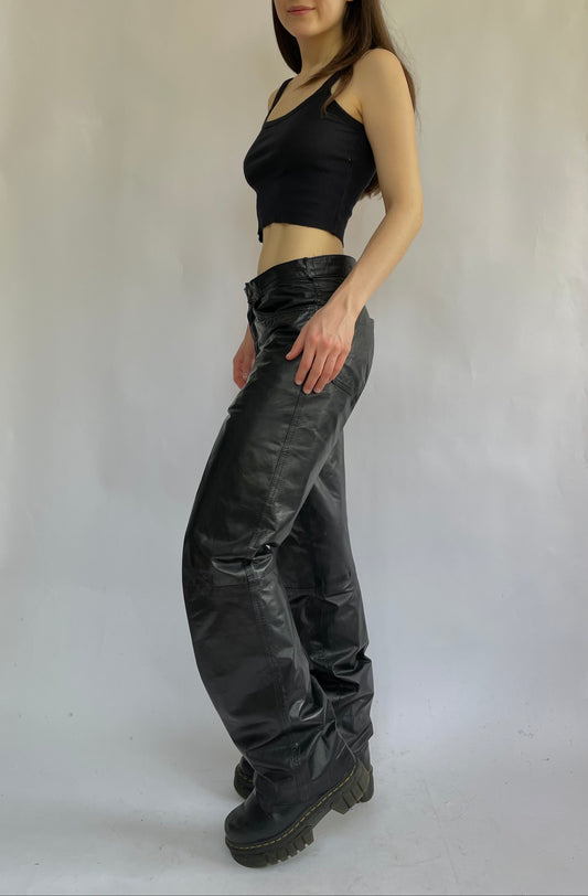 Vintage leather pants