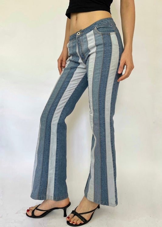 Y2K iconic low rise flaired pants by NITRO STRETCH