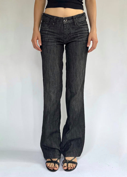 Y2K mid rise PARASUCO flare jeans