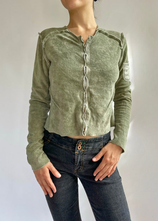 Y2K zip up by BEBE