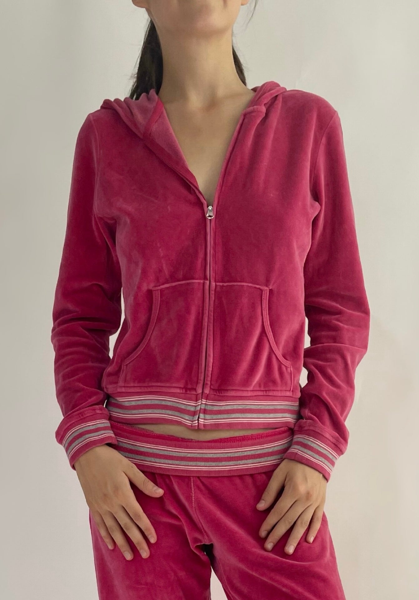 Early 2000s pink velour set by GAP