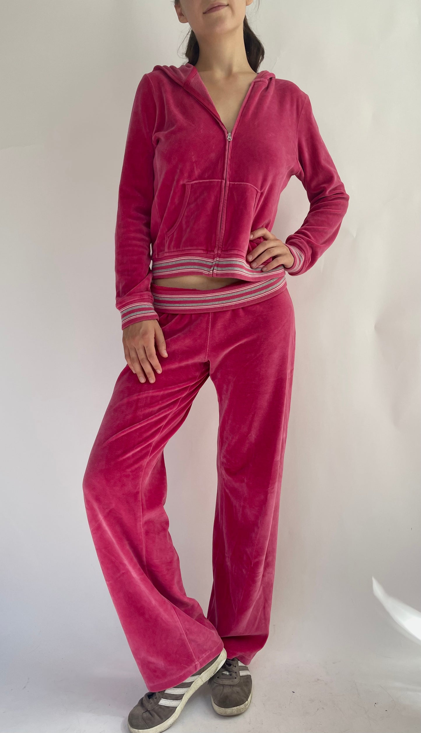 Early 2000s pink velour set by GAP